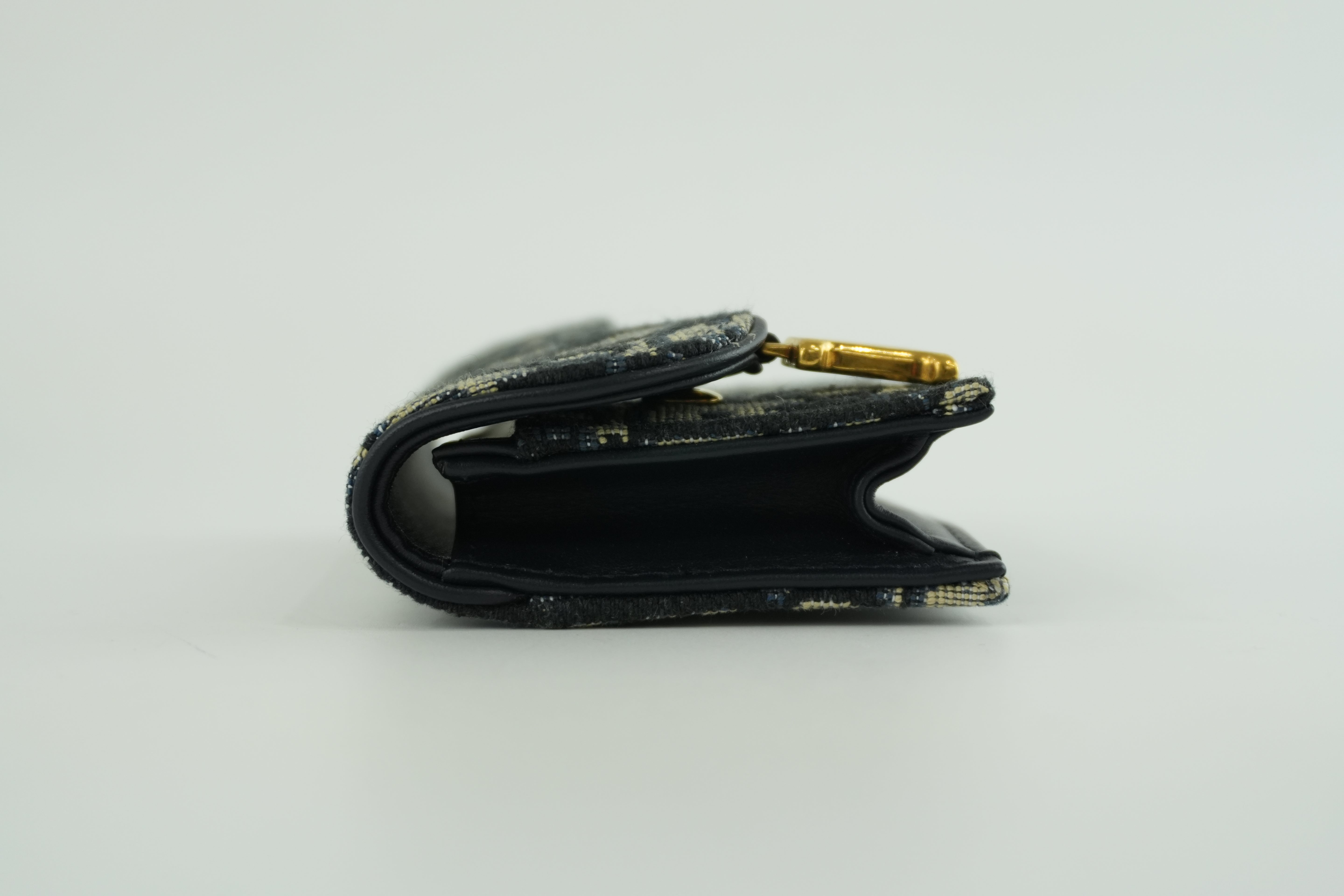 Christian Dior Oblique Compact Wallet Used