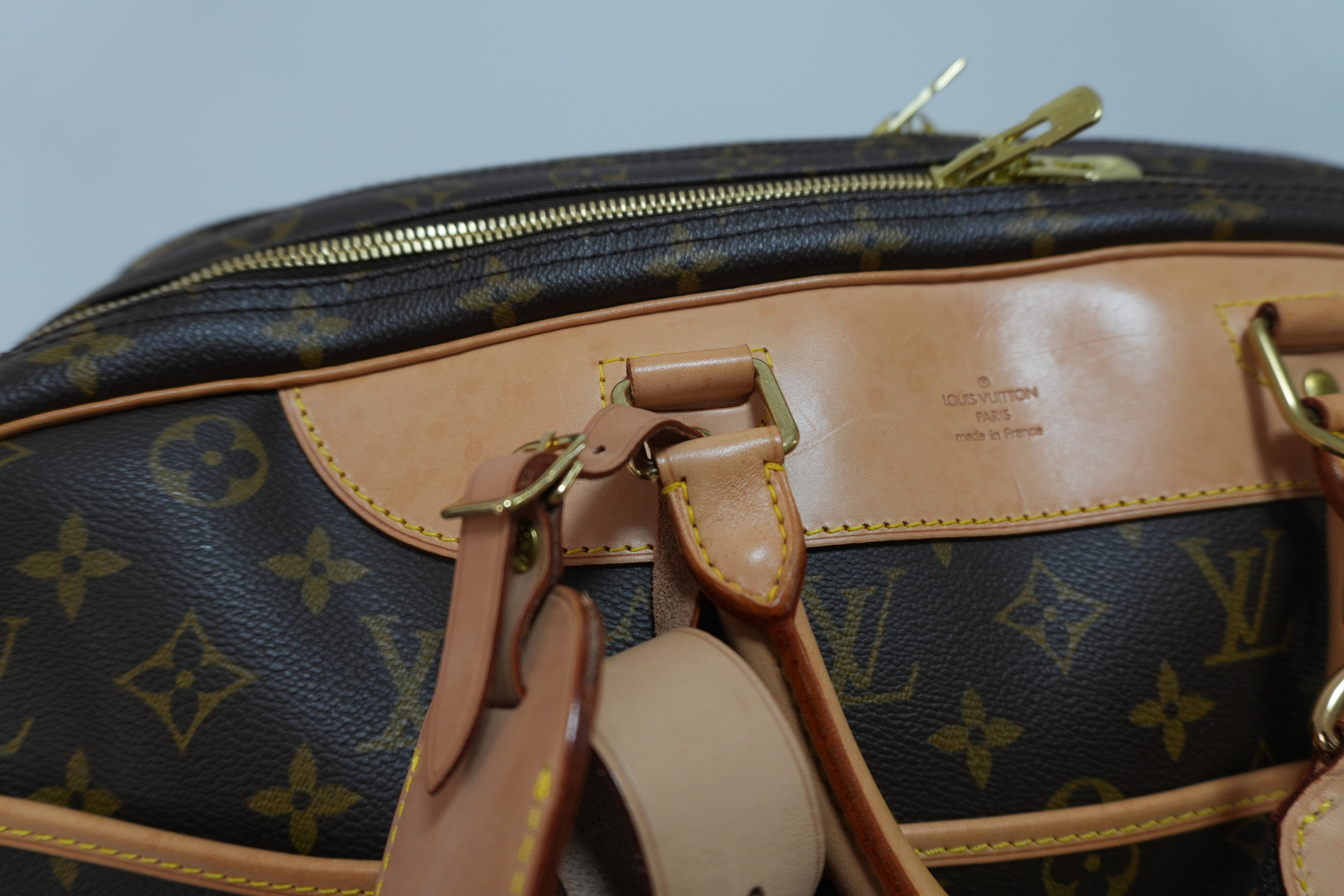 Louis Vuitton Alize Travel Bag Used