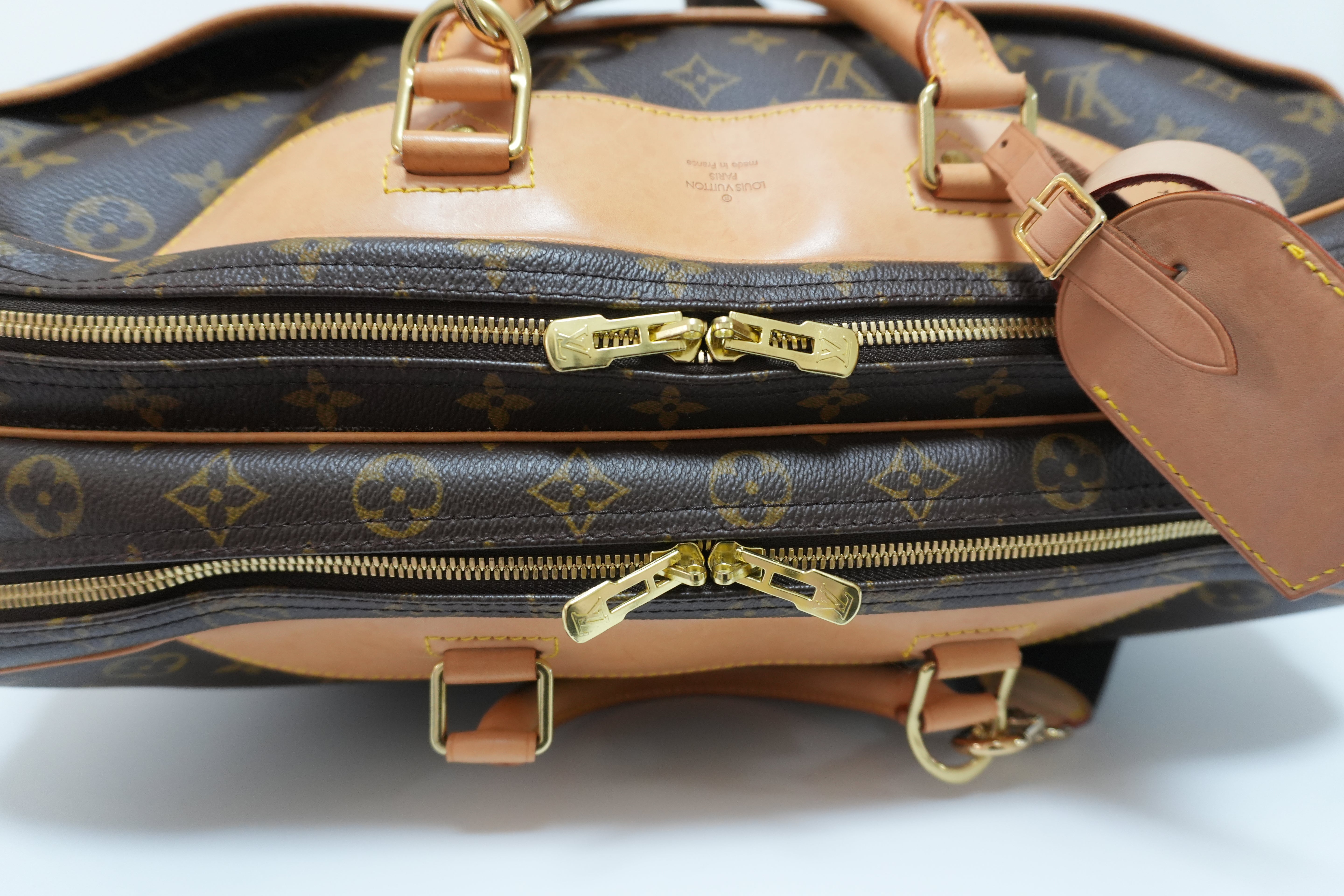 Louis Vuitton Alize Travel Bag Used