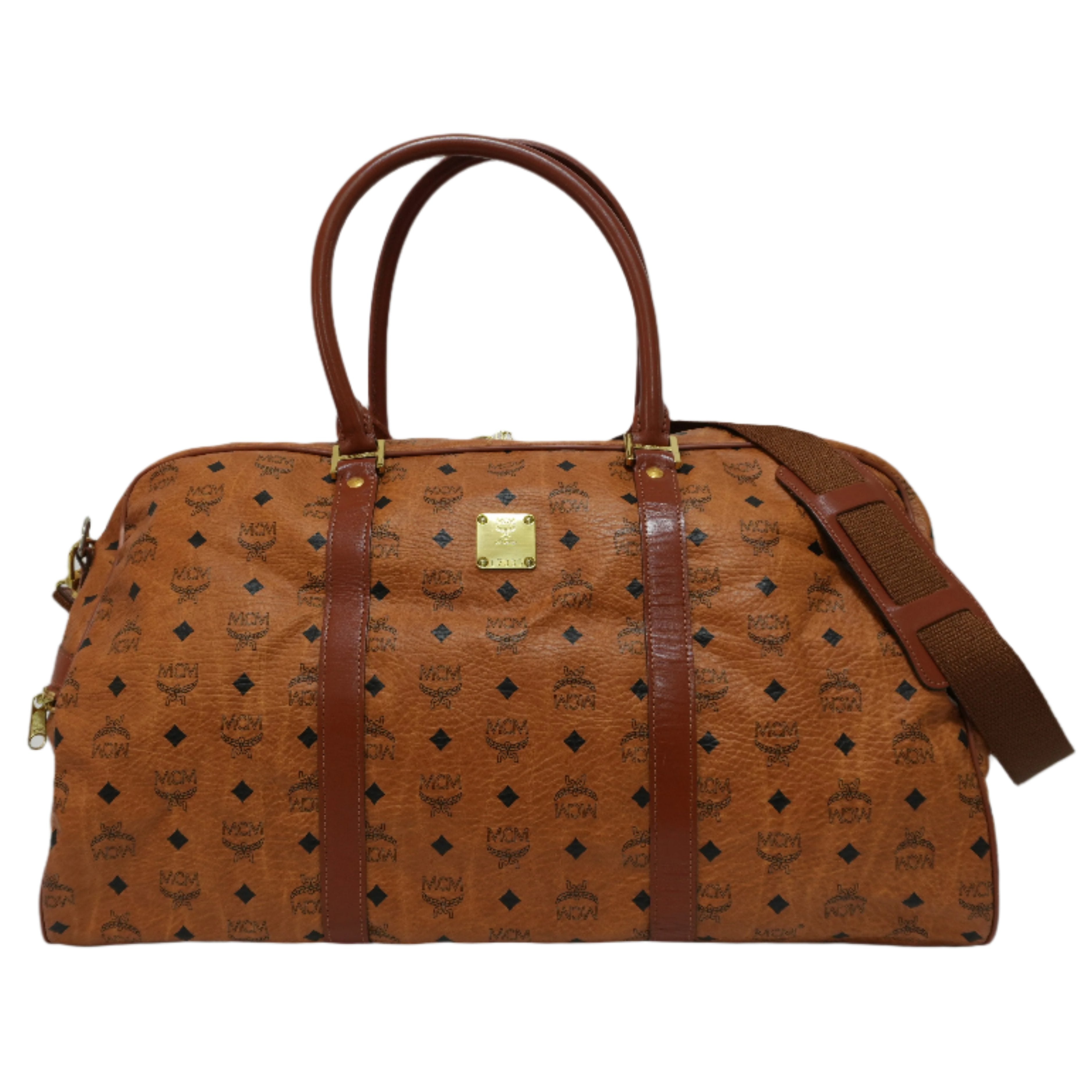 MCM Duffle Bag Camel Used