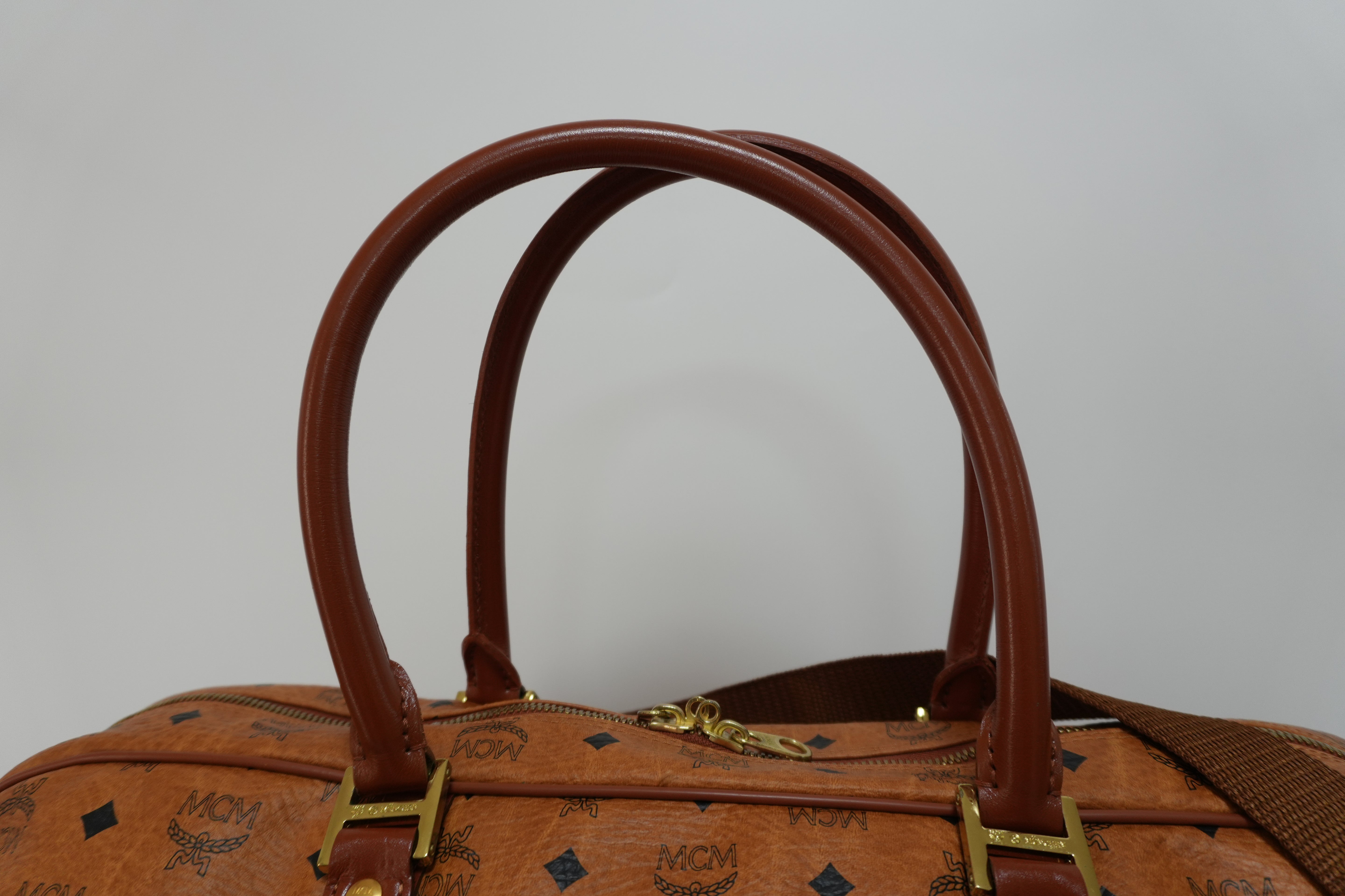 MCM Duffle Bag Camel Used