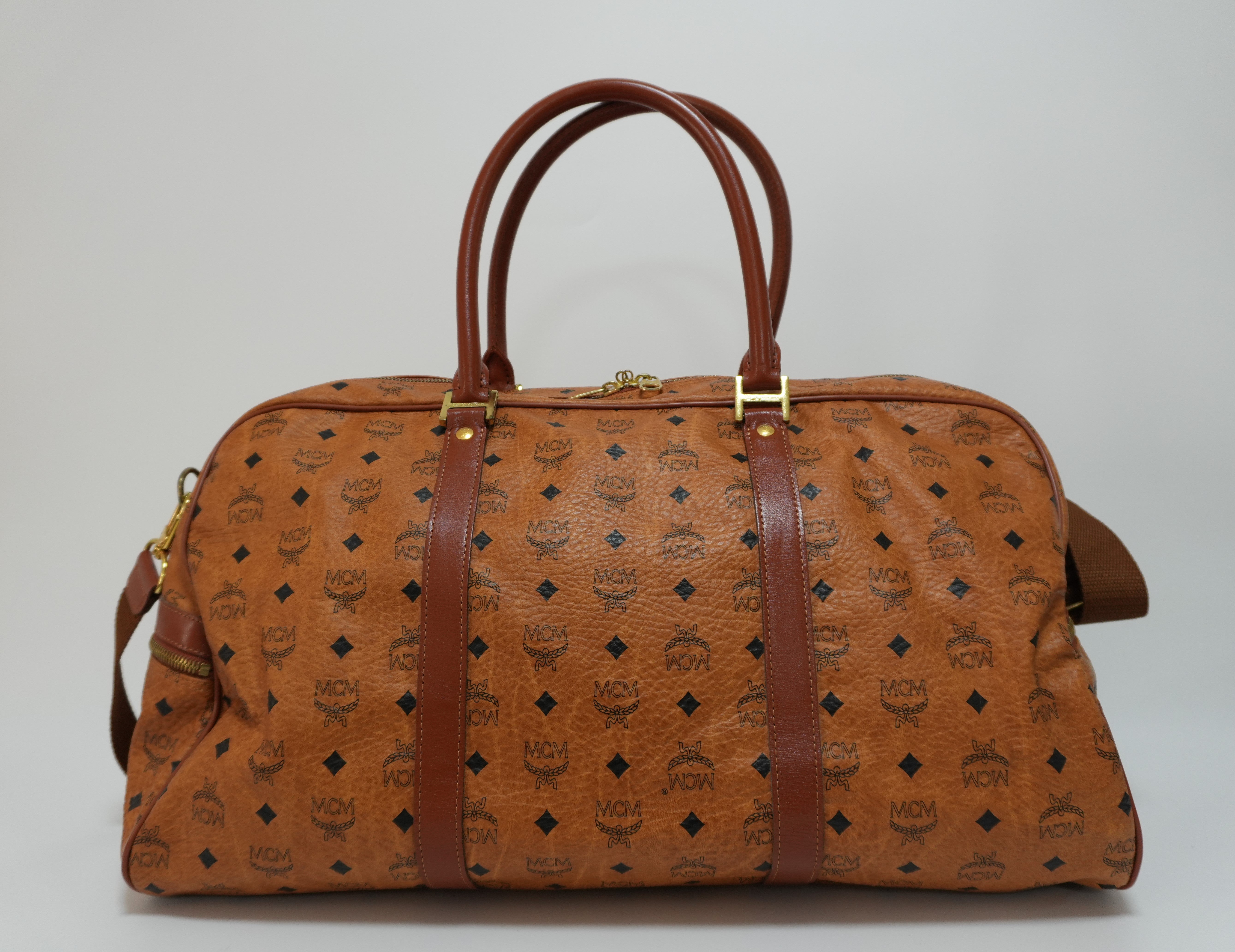 MCM Duffle Bag Camel Used