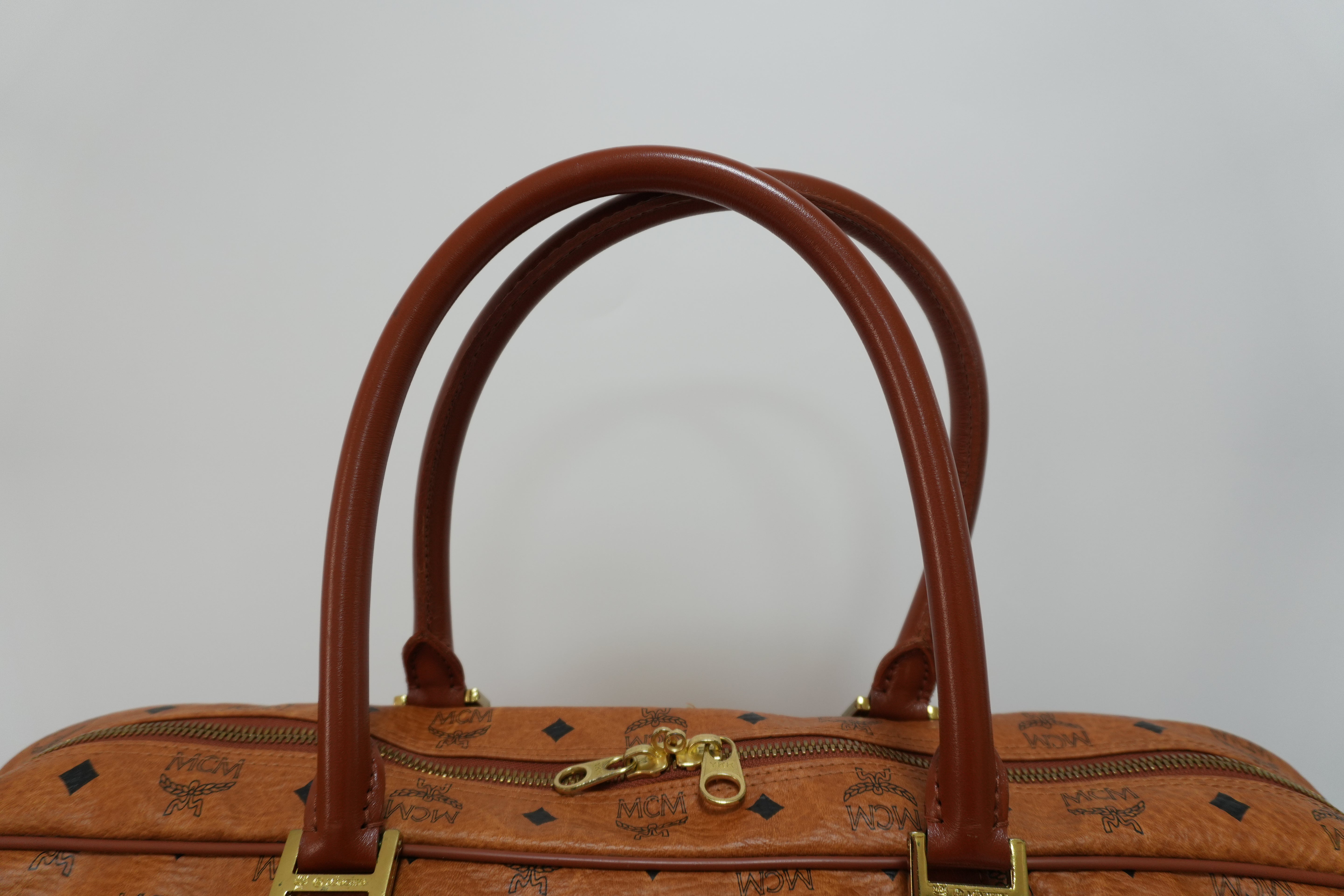 MCM Duffle Bag Camel Used