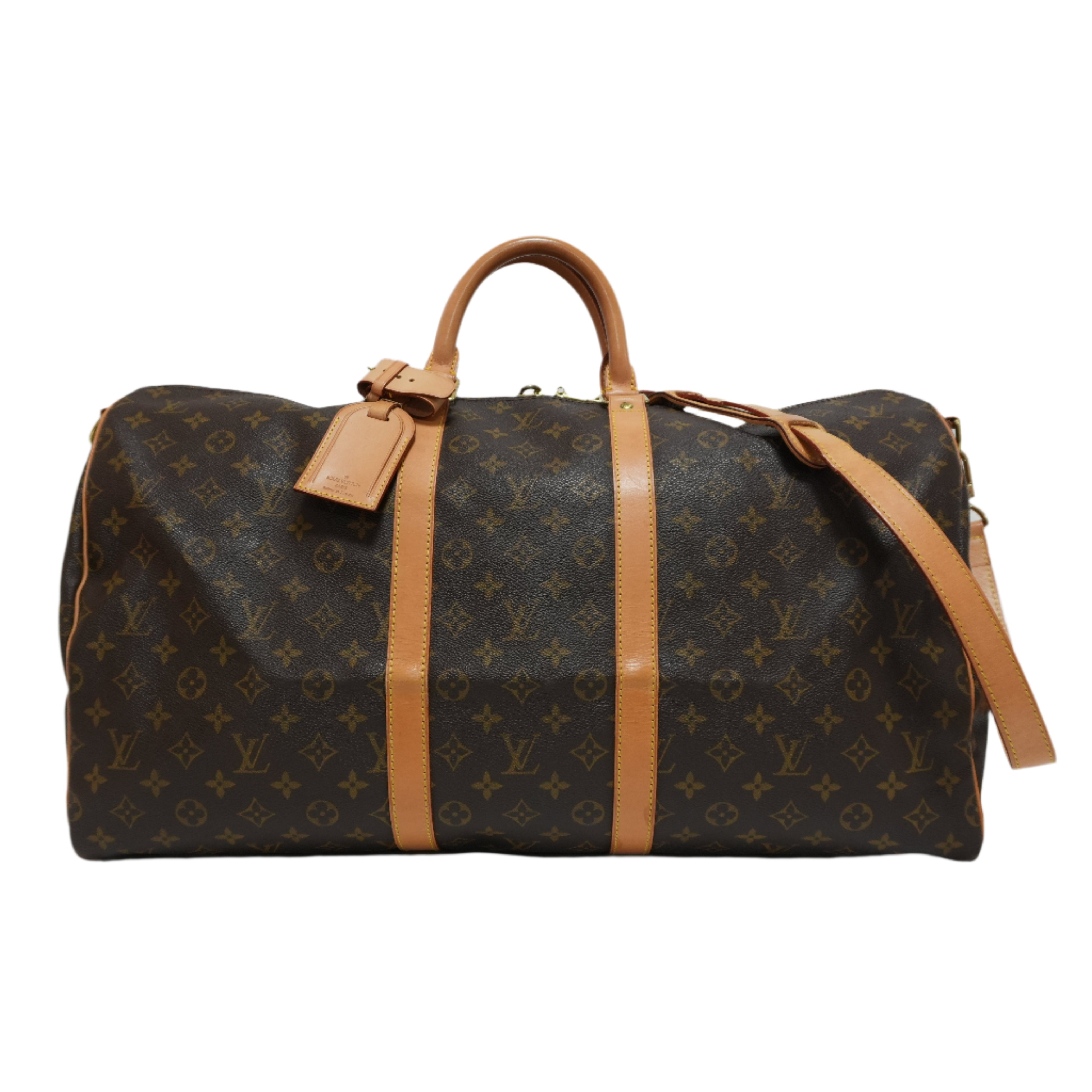 Louis Vuitton Monogram Keepall 55 Bandouliere Used