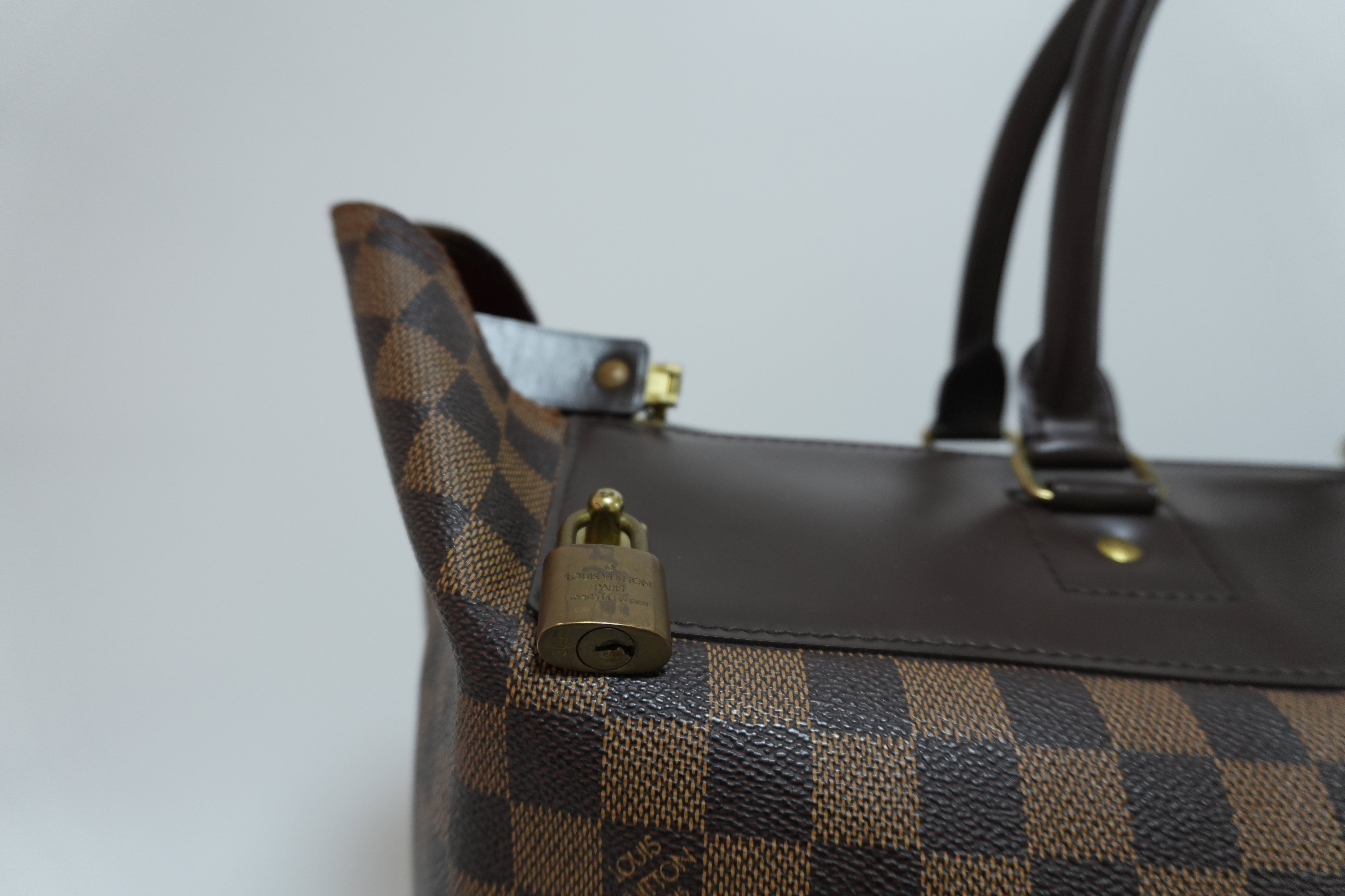 Louis Vuitton Damier Ebene Greenwich Handbag Used