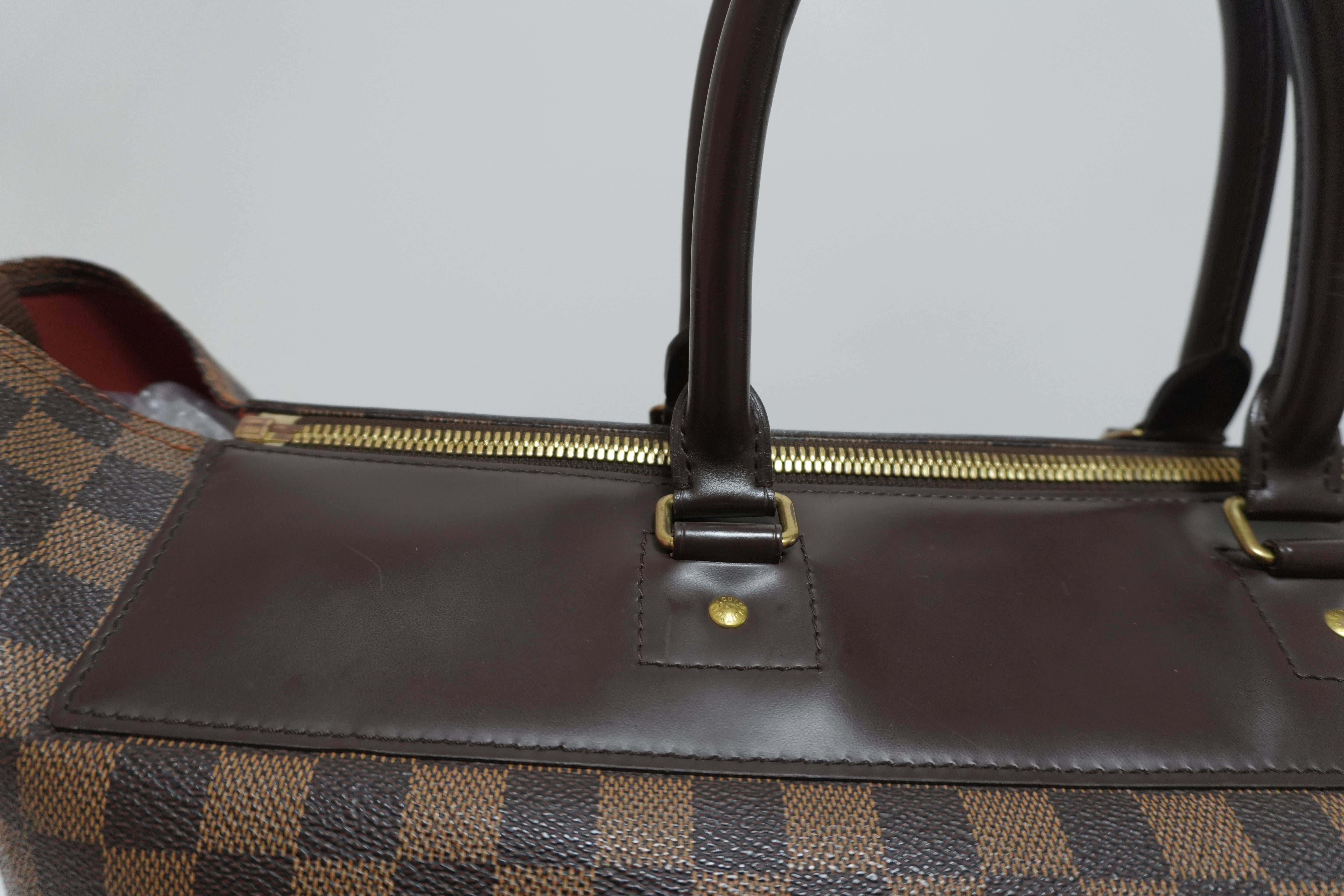 Louis Vuitton Damier Ebene Greenwich Handbag Used