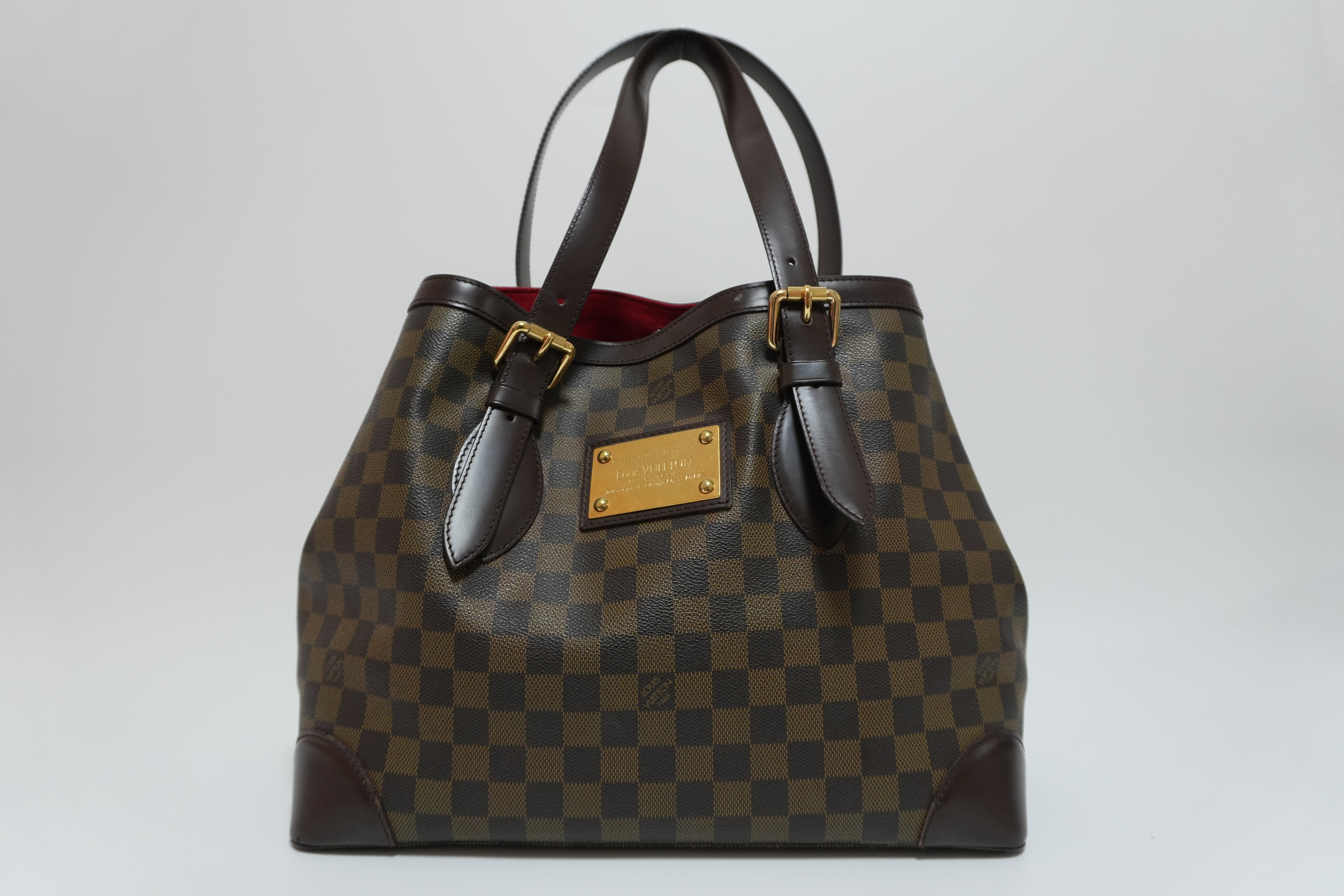 Louis Vuitton Damier Ebene Hampstead MM Used