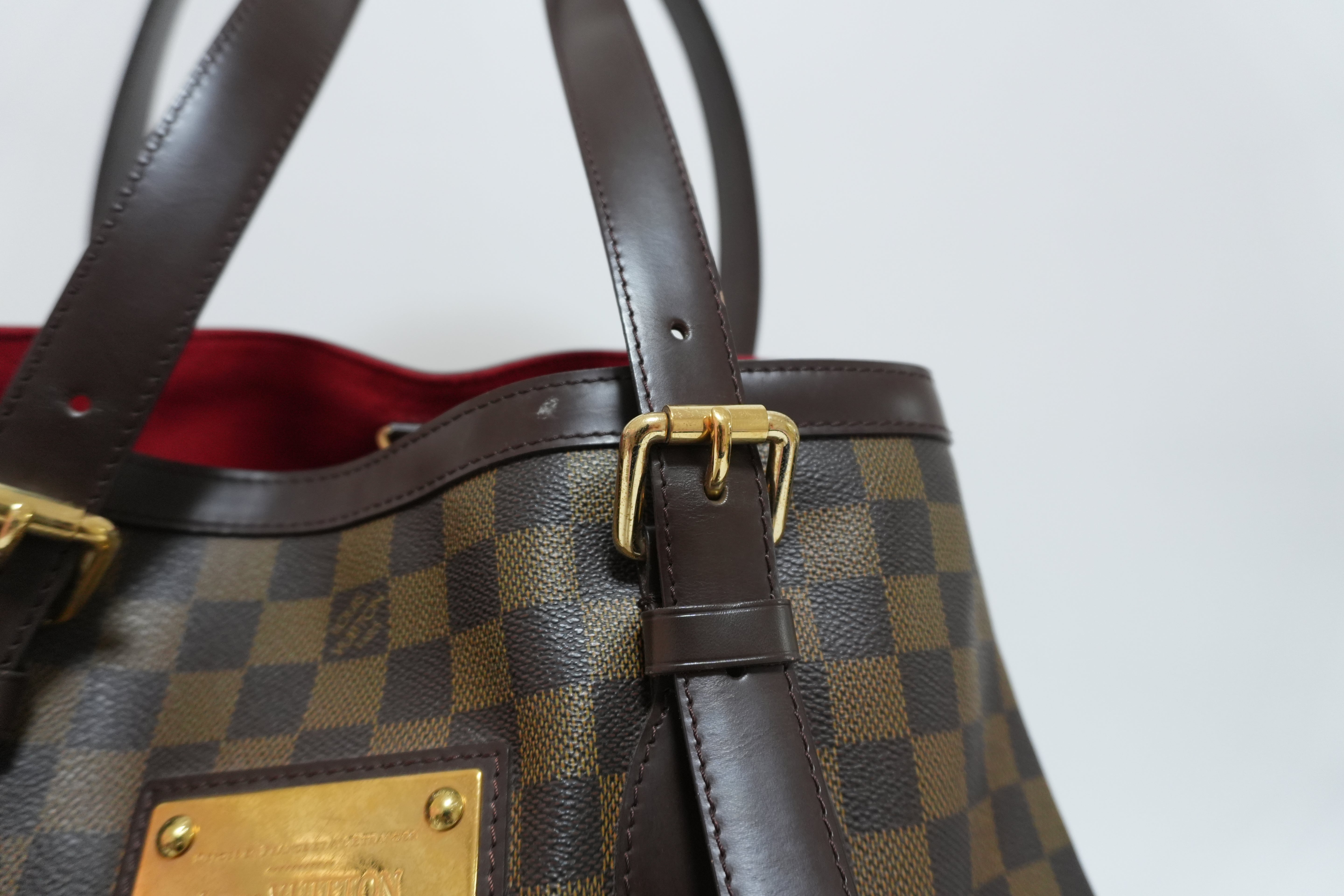 Louis Vuitton Damier Ebene Hampstead MM Used