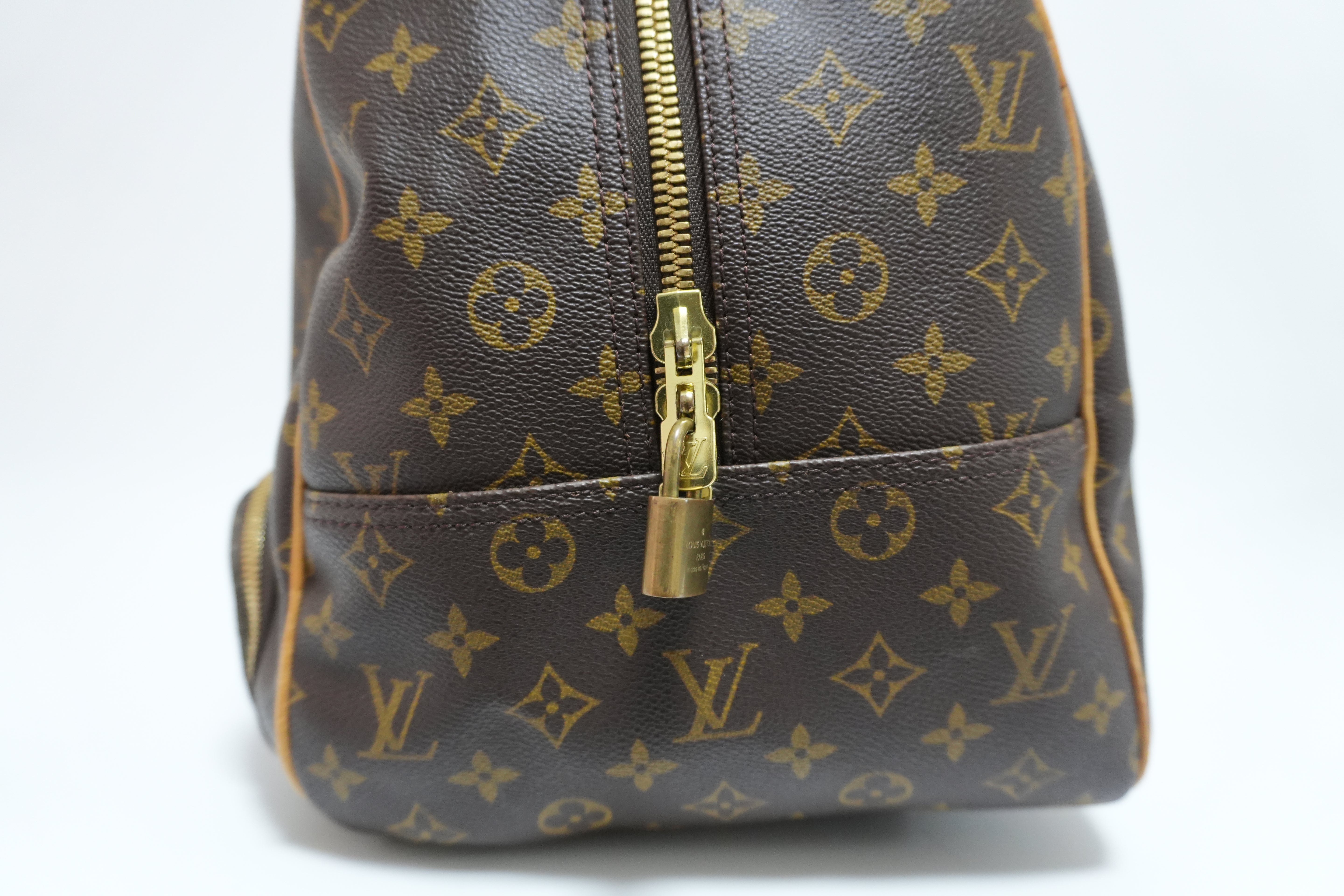 Louis Vuitton Monogram Evasion Sports Travel Bag Used