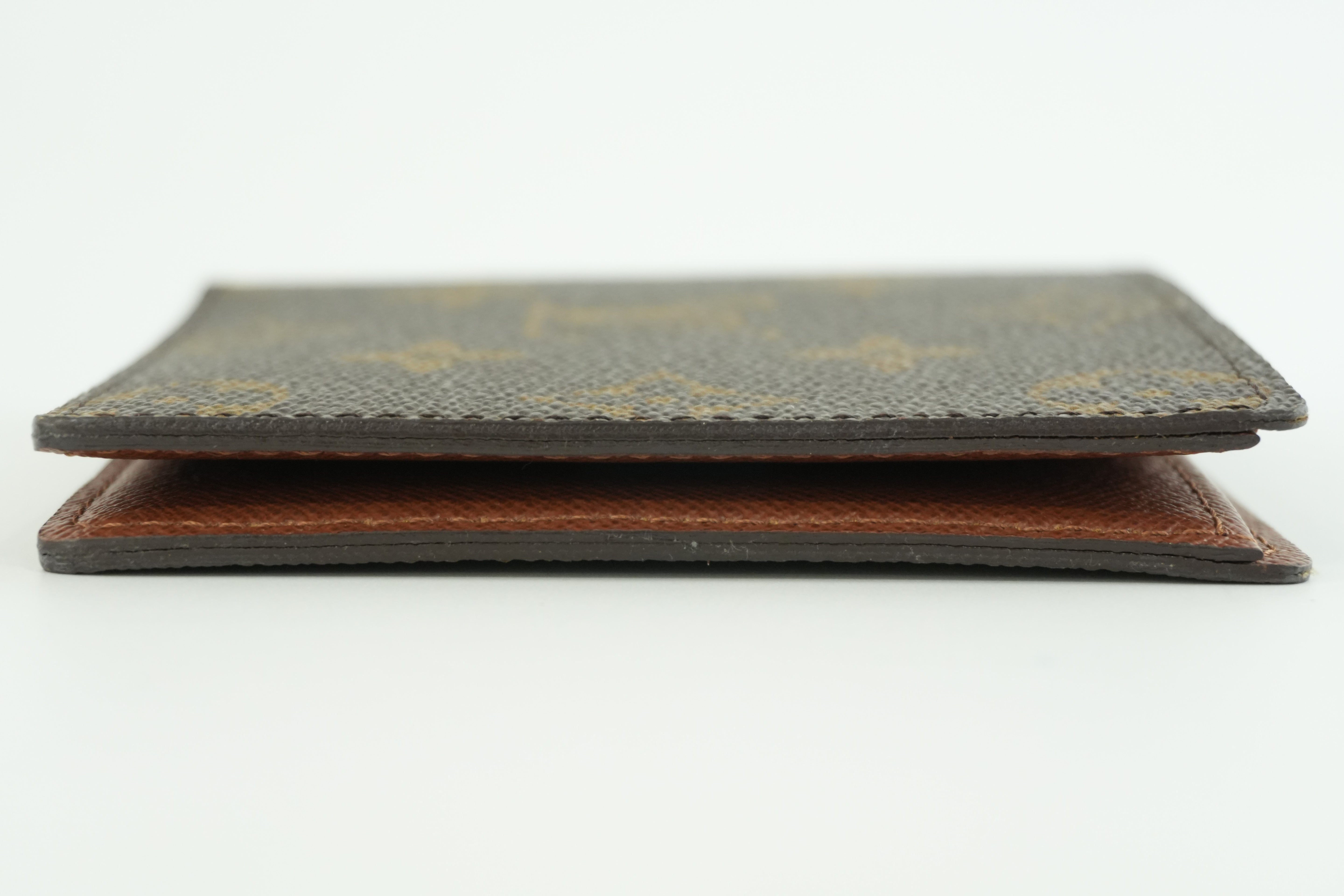 Louis Vuitton Monogram Men's Compact Wallet Used
