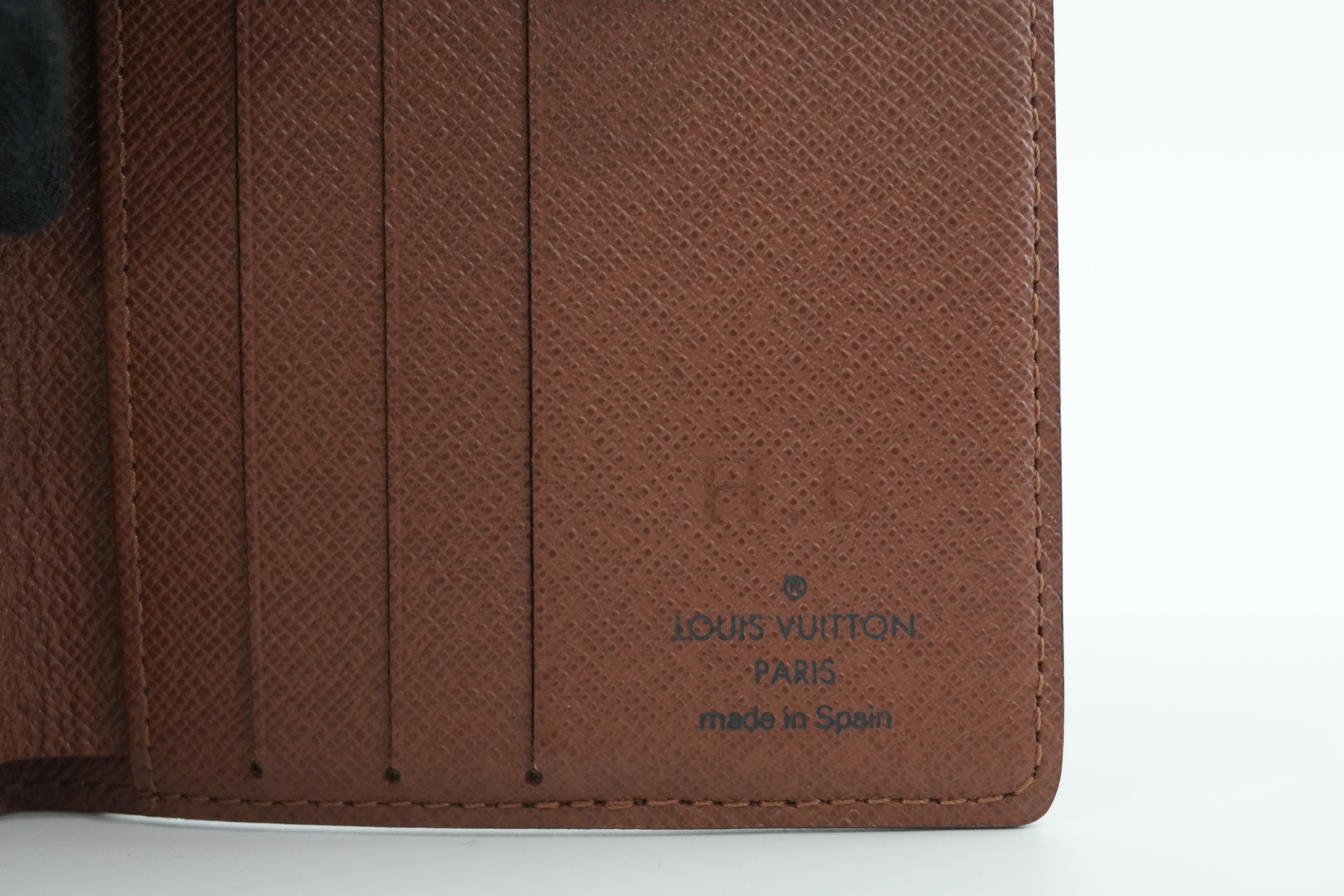 Louis Vuitton Monogram Men's Compact Wallet Used