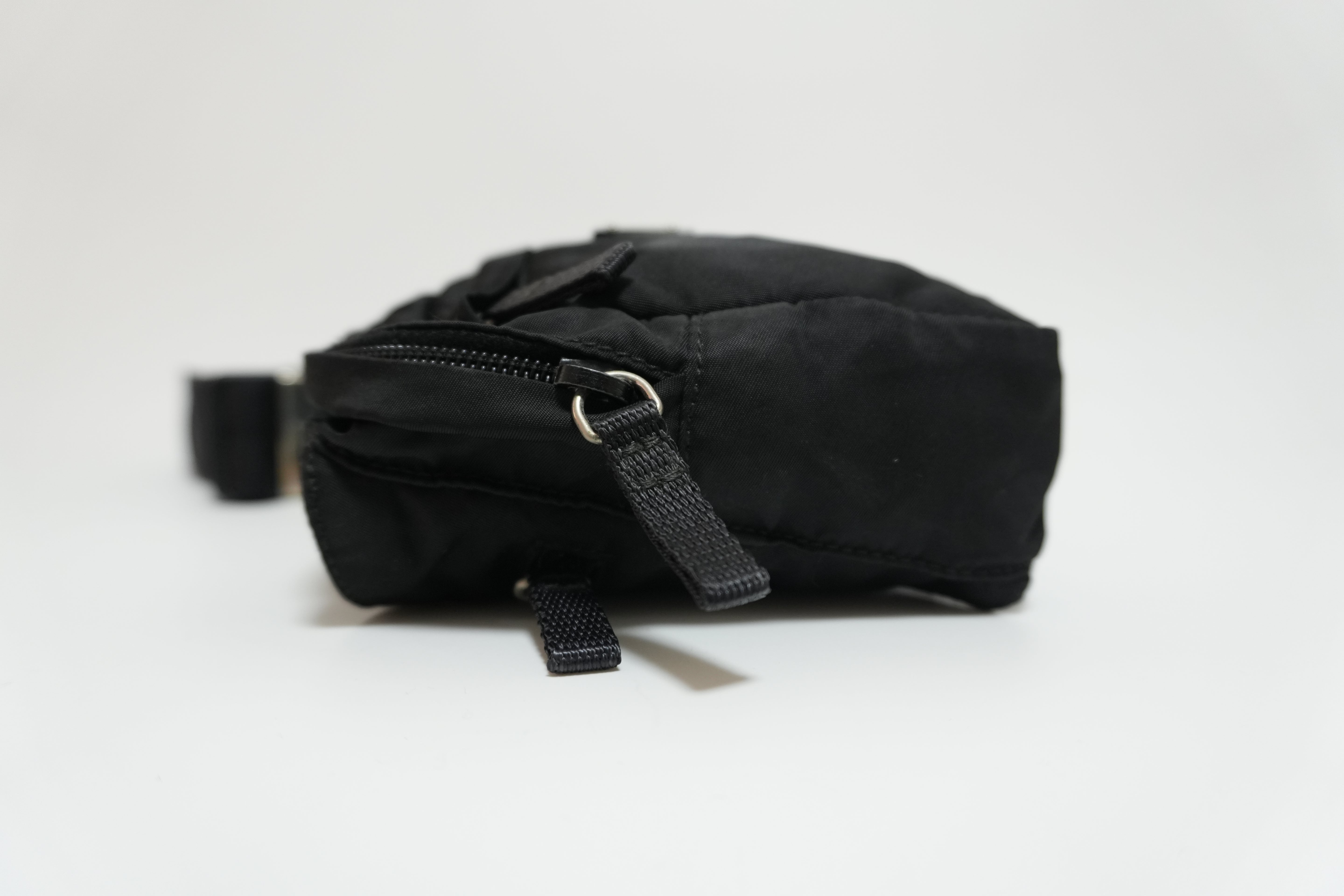 Prada Nylon Waist Bag Black Used