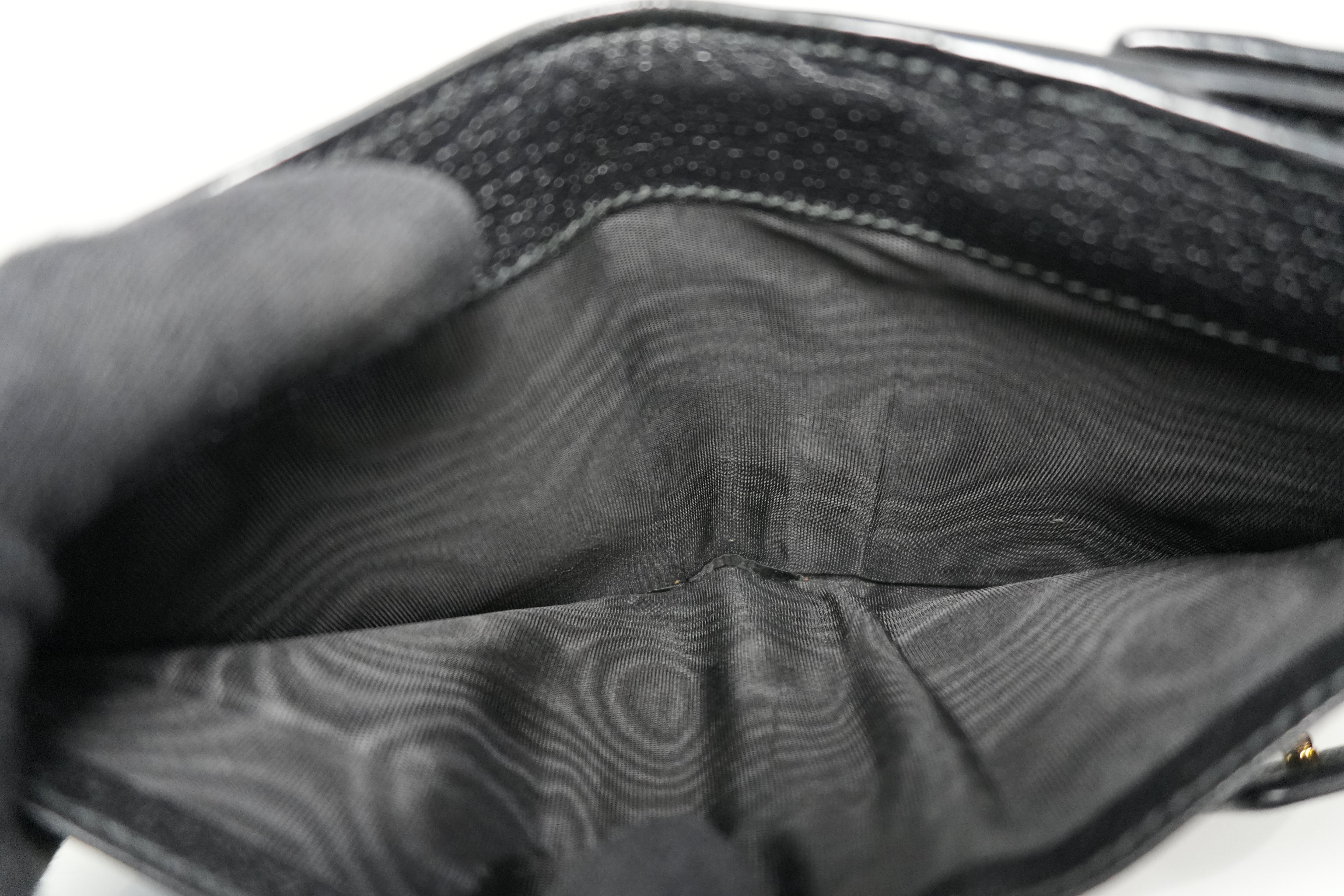 Pre-owned Gucci Ophidia Bifold Wallet Black