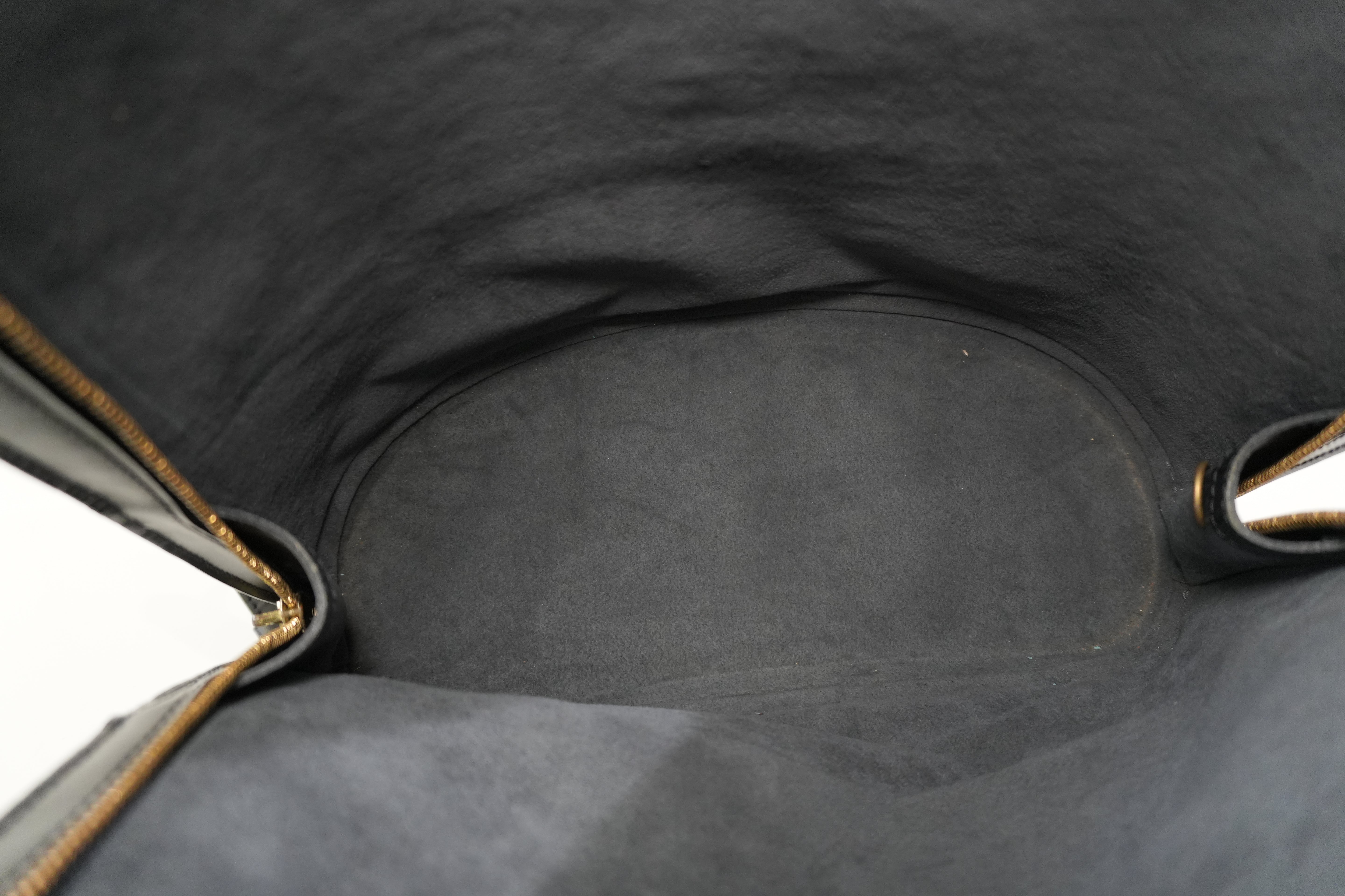 Pre-owned Louis Vuitton Epi Gobelins Backpack Black