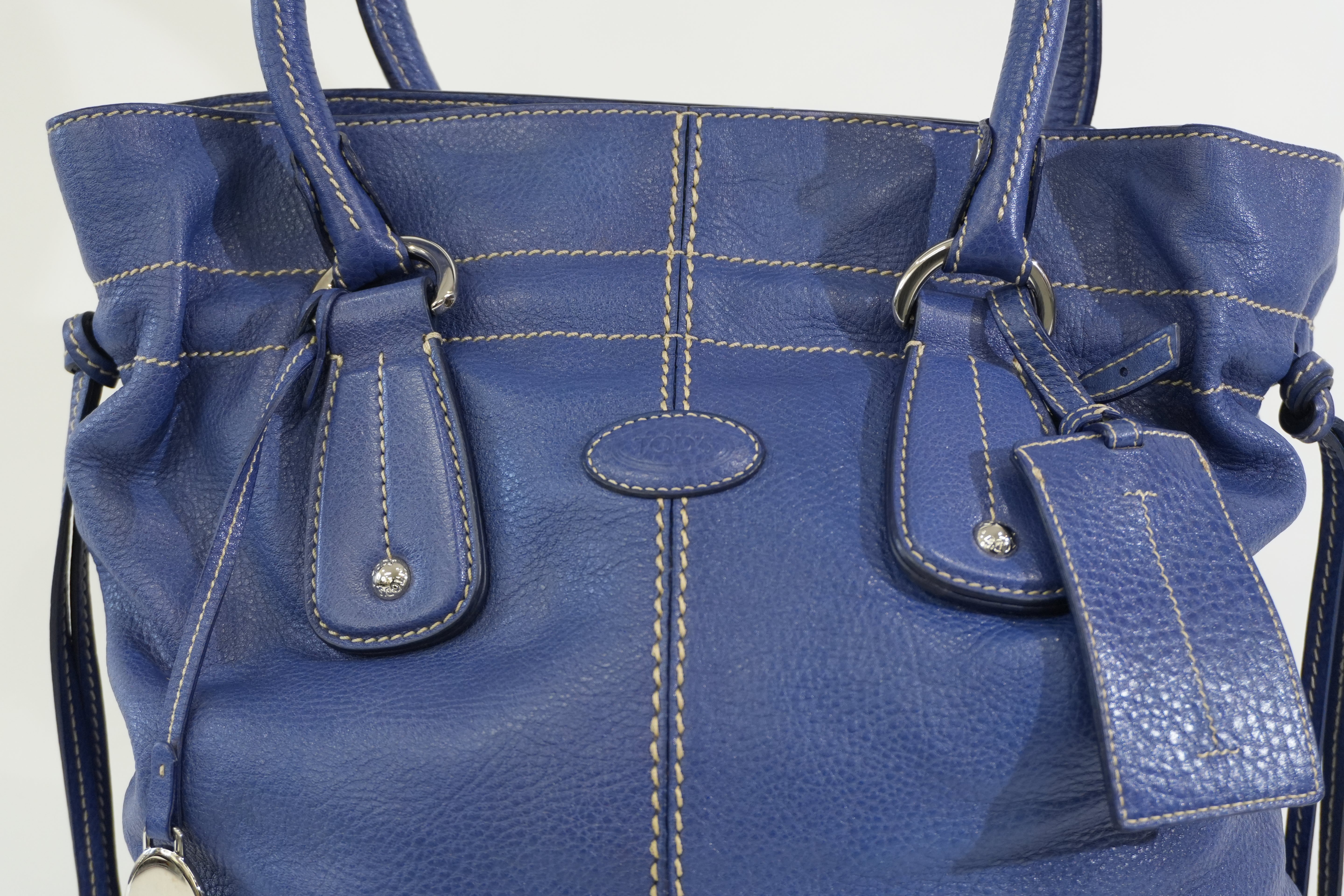 Pre-owned Tod's Tote Bag Blue