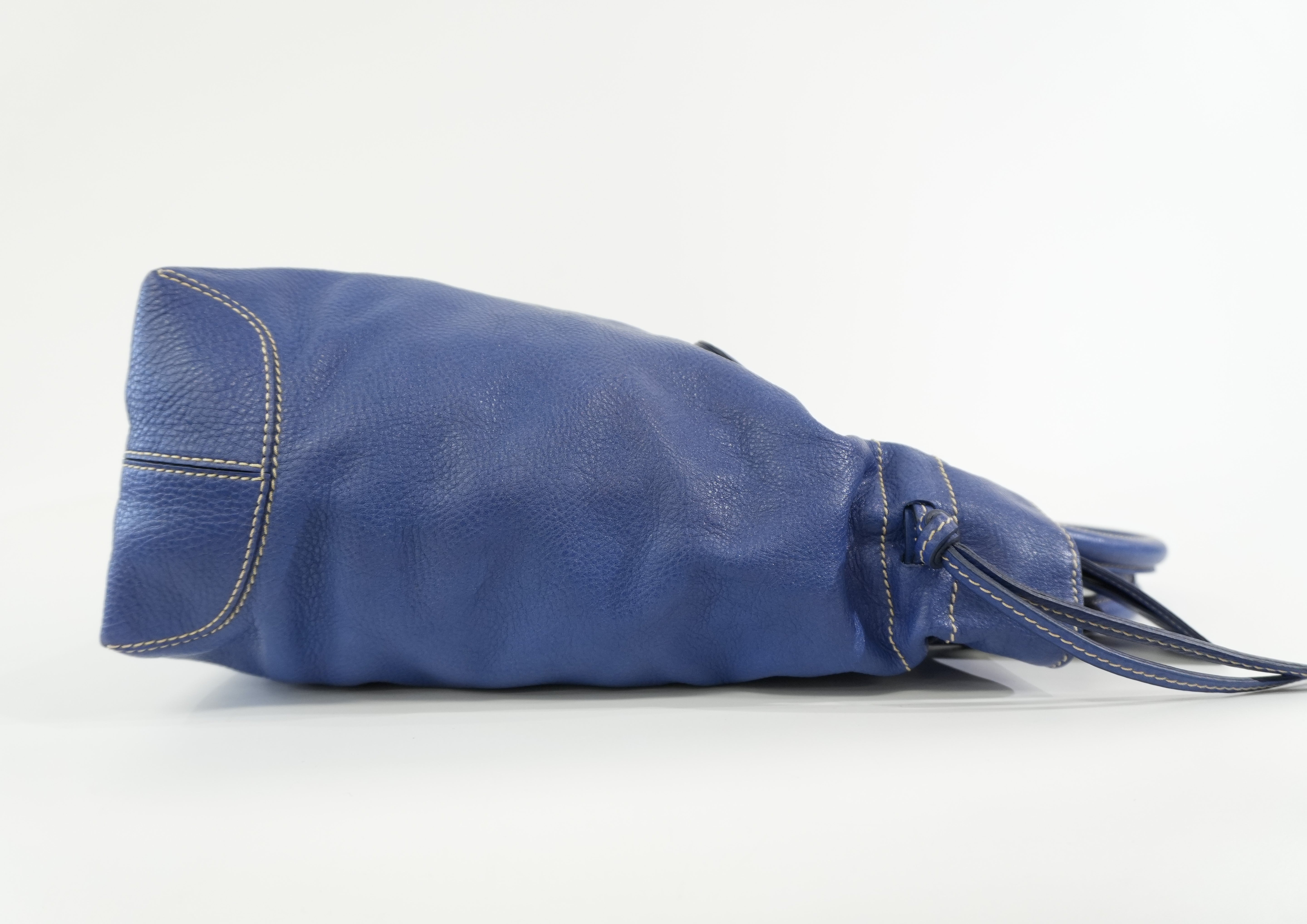 Pre-owned Tod's Tote Bag Blue