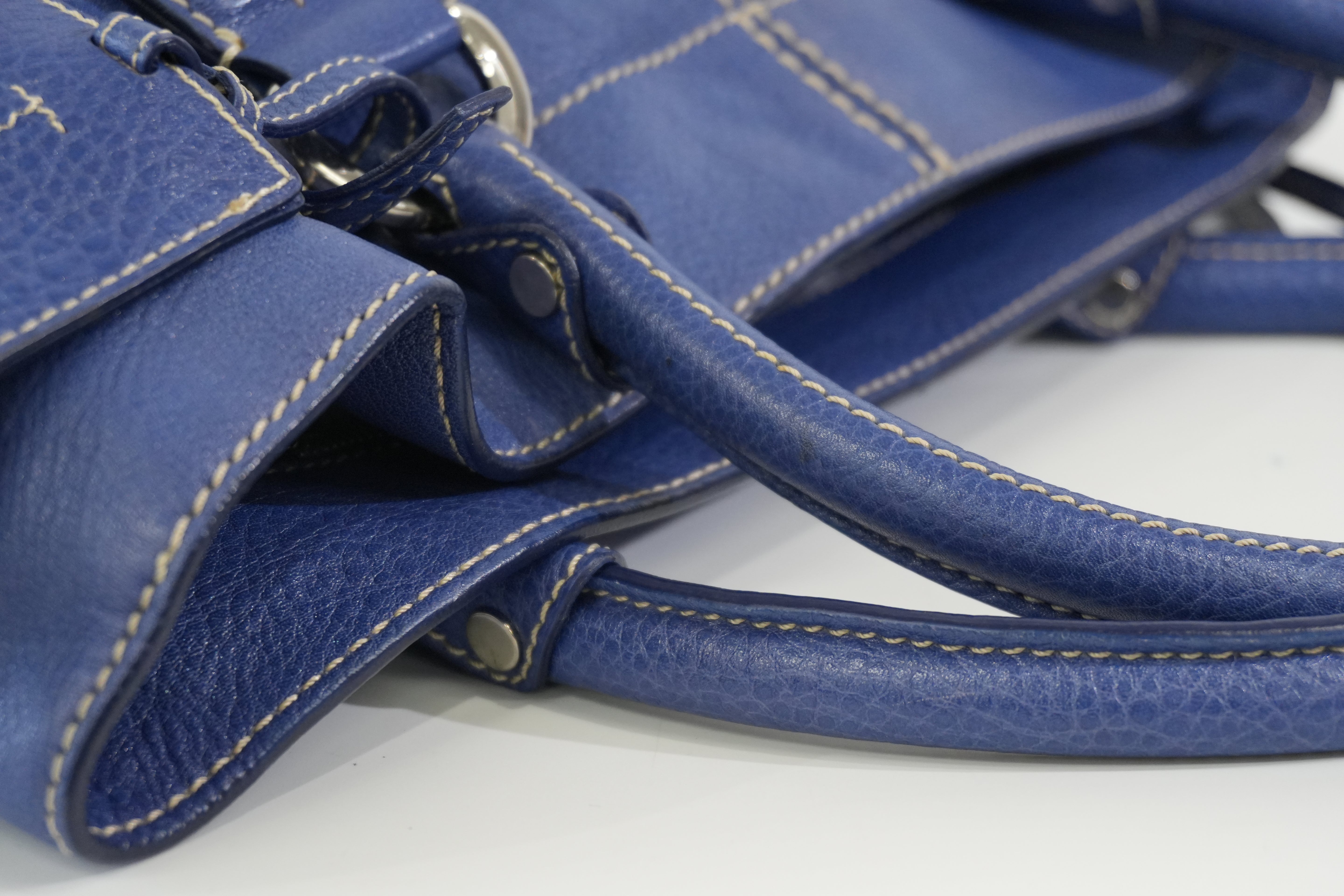 Pre-owned Tod's Tote Bag Blue