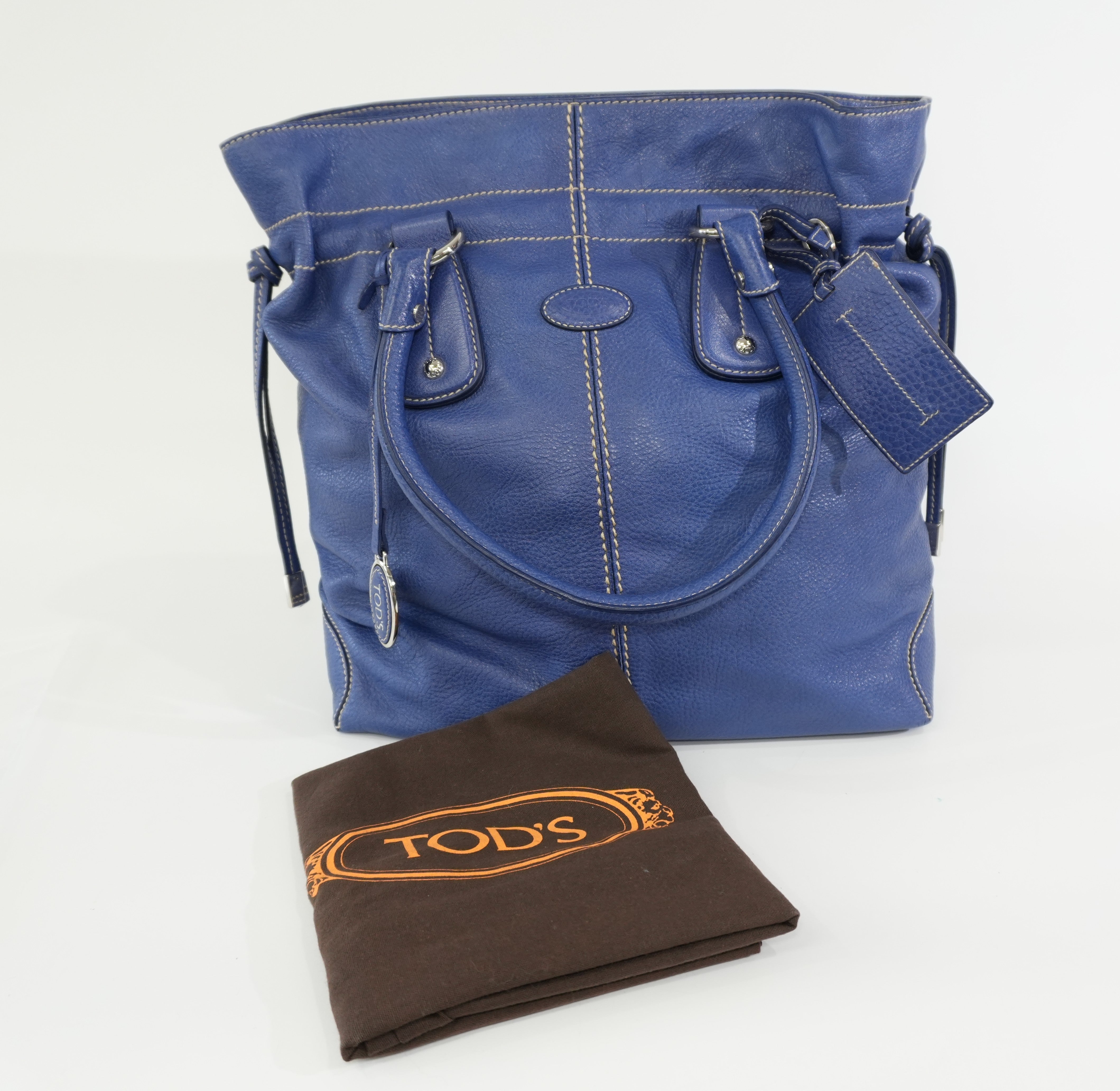 Pre-owned Tod's Tote Bag Blue