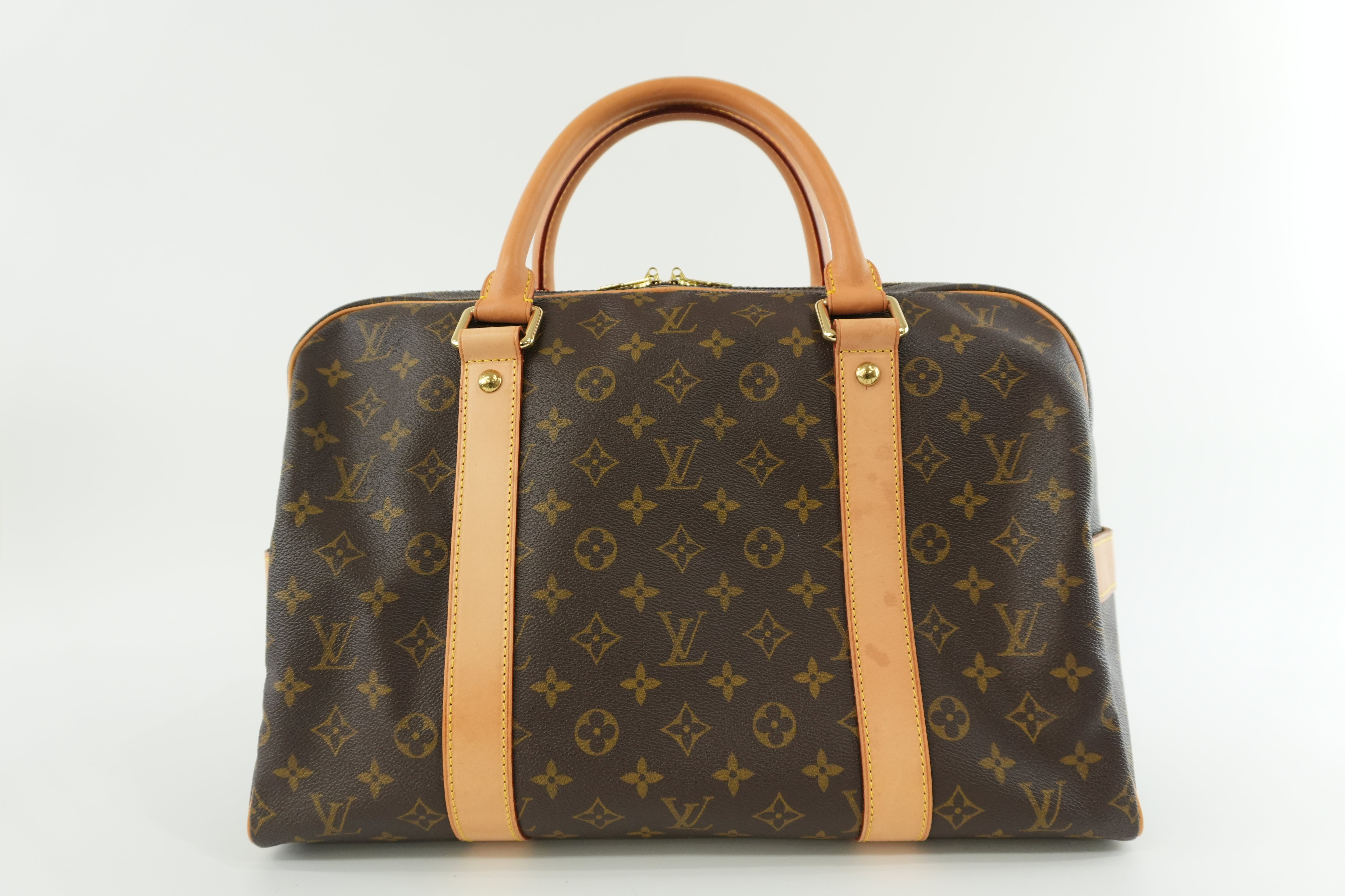 Louis Vuitton Monogram Carry All Travel Bag Used