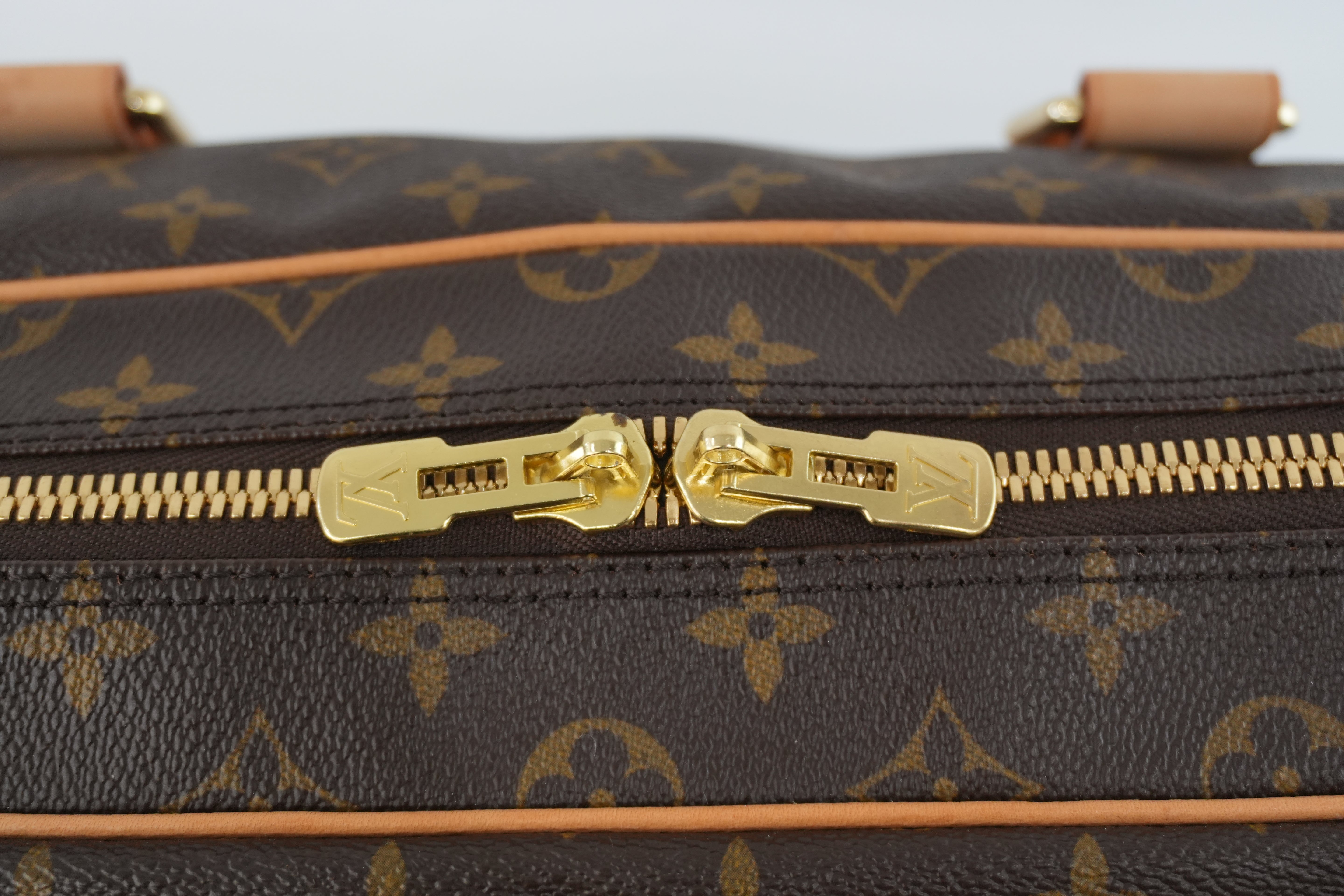 Louis Vuitton Monogram Carry All Travel Bag Used