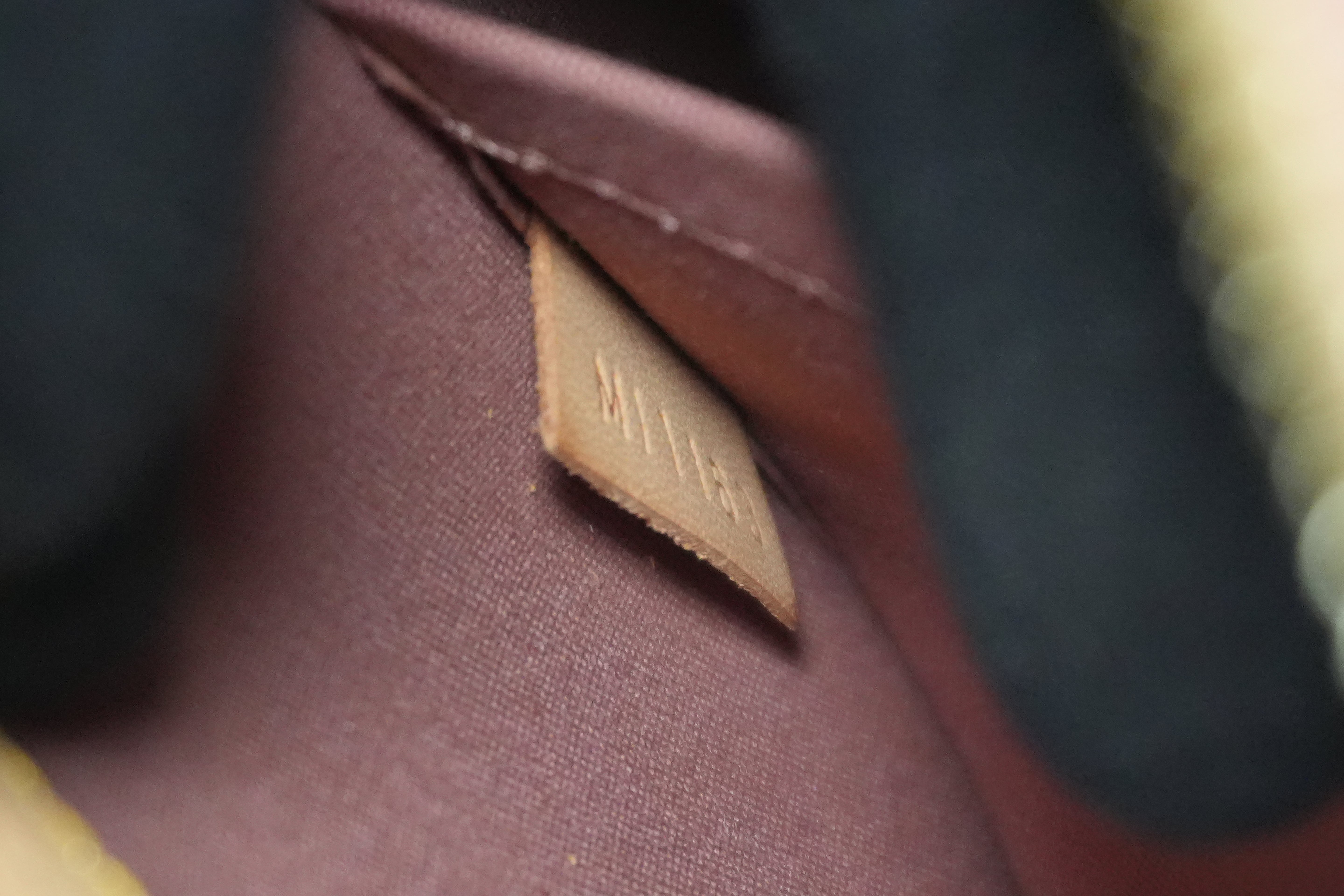 Pre-owned Louis Vuitton Vernis Alma BB Shoulder Bag Brown