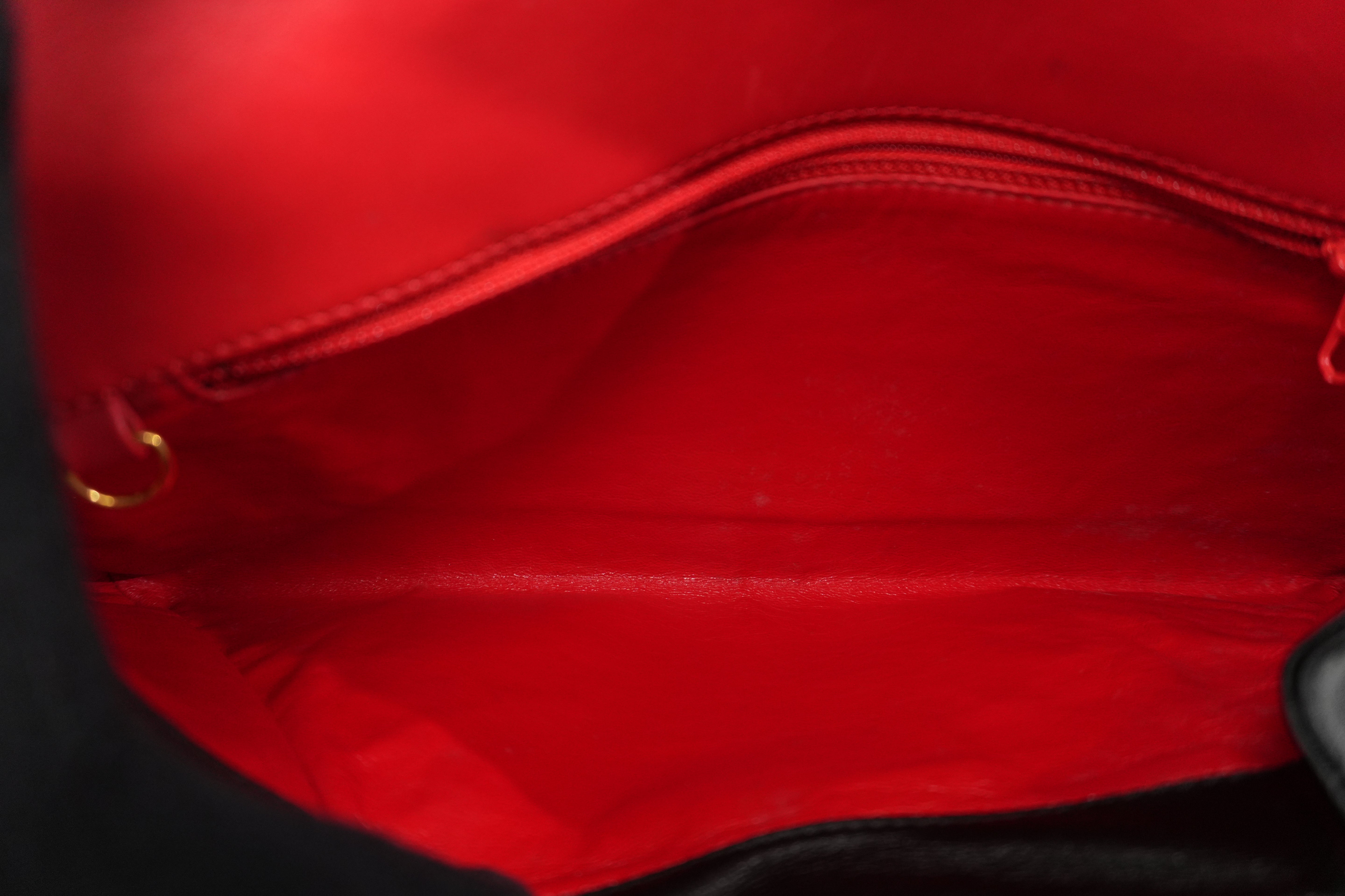 Pre-owned Cartier Panthere Clutch Bag Black