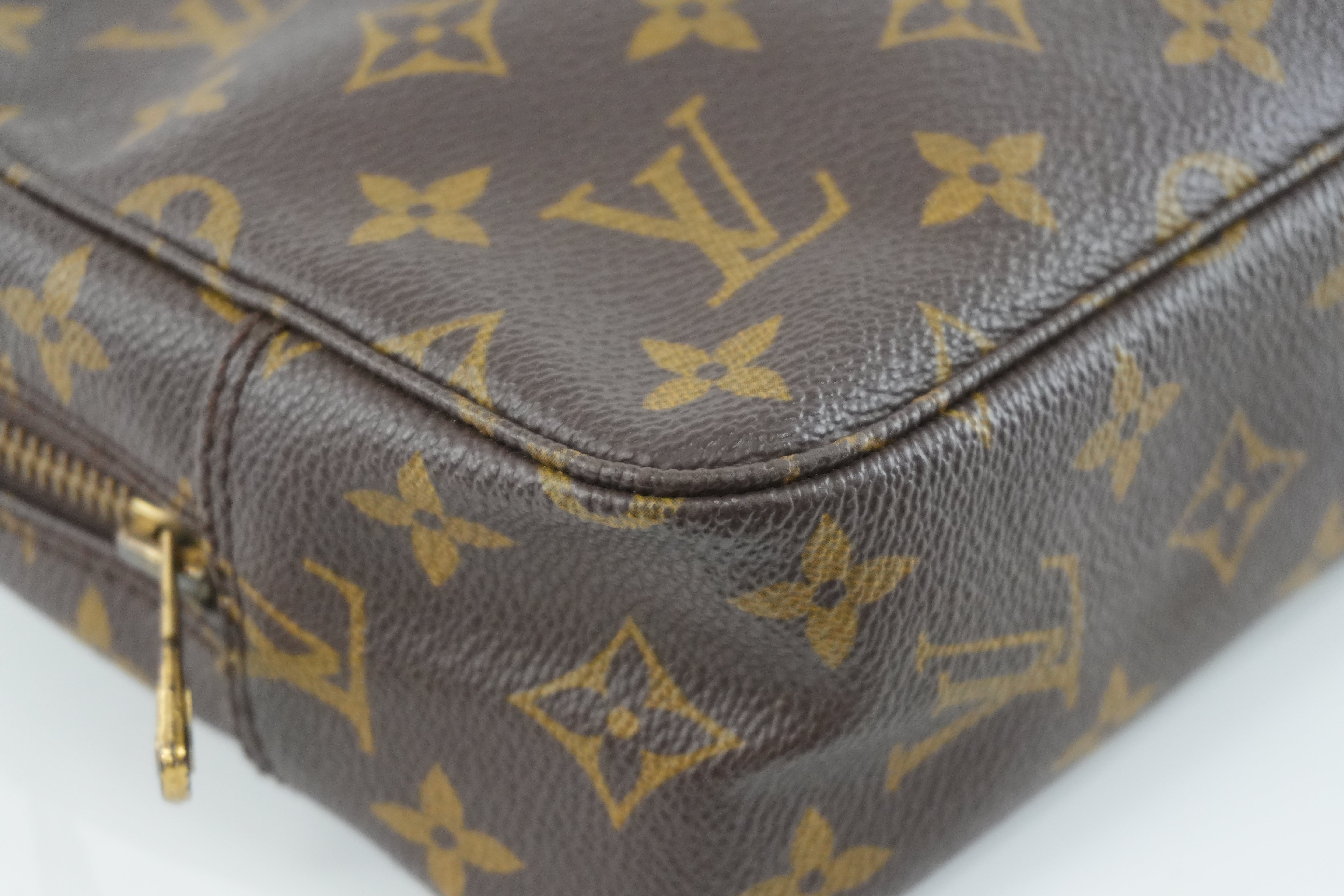 Louis Vuitton Monogram Toiletry 23 Pouch Used