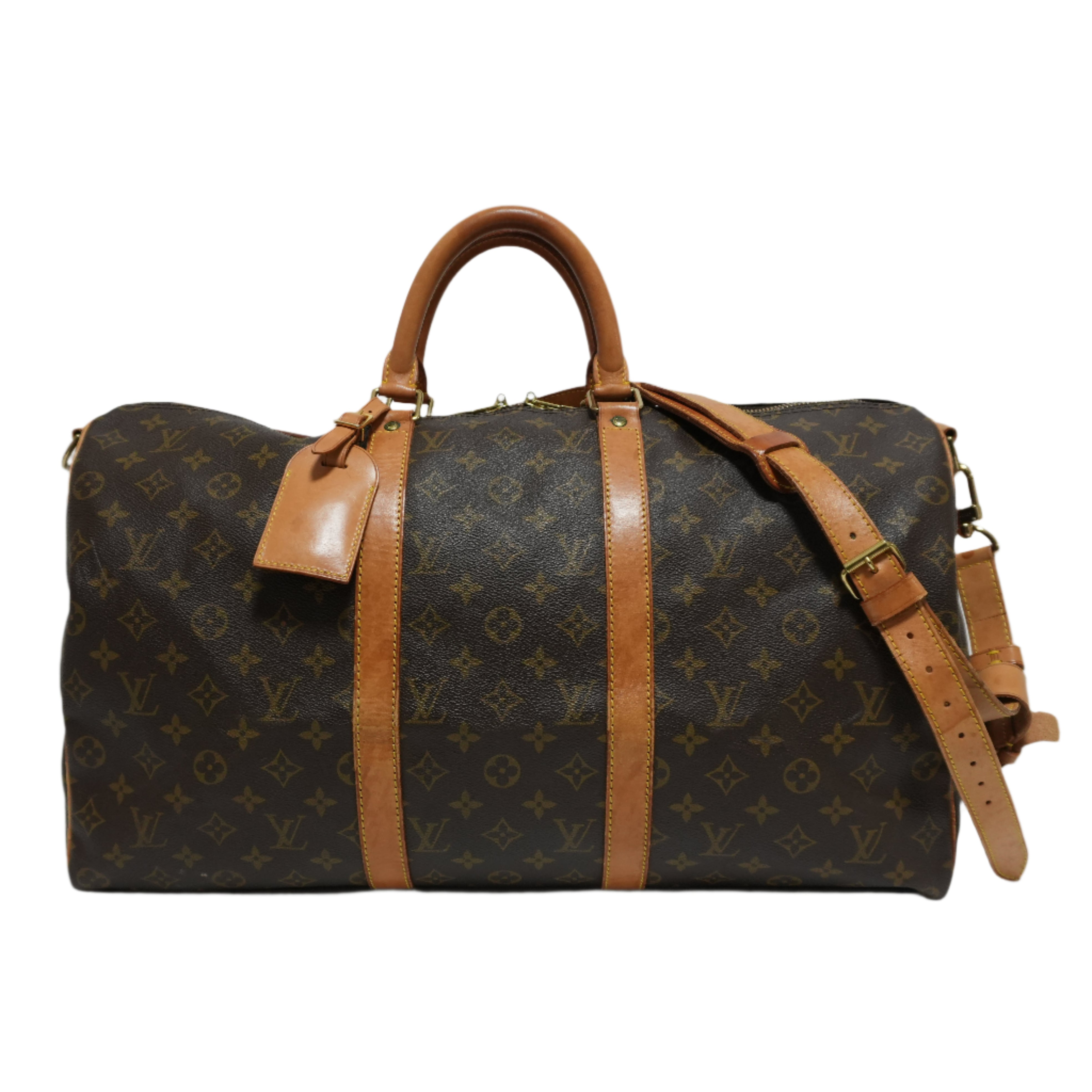 Louis Vuitton Monogram Keepall 50 Bandouliere Used