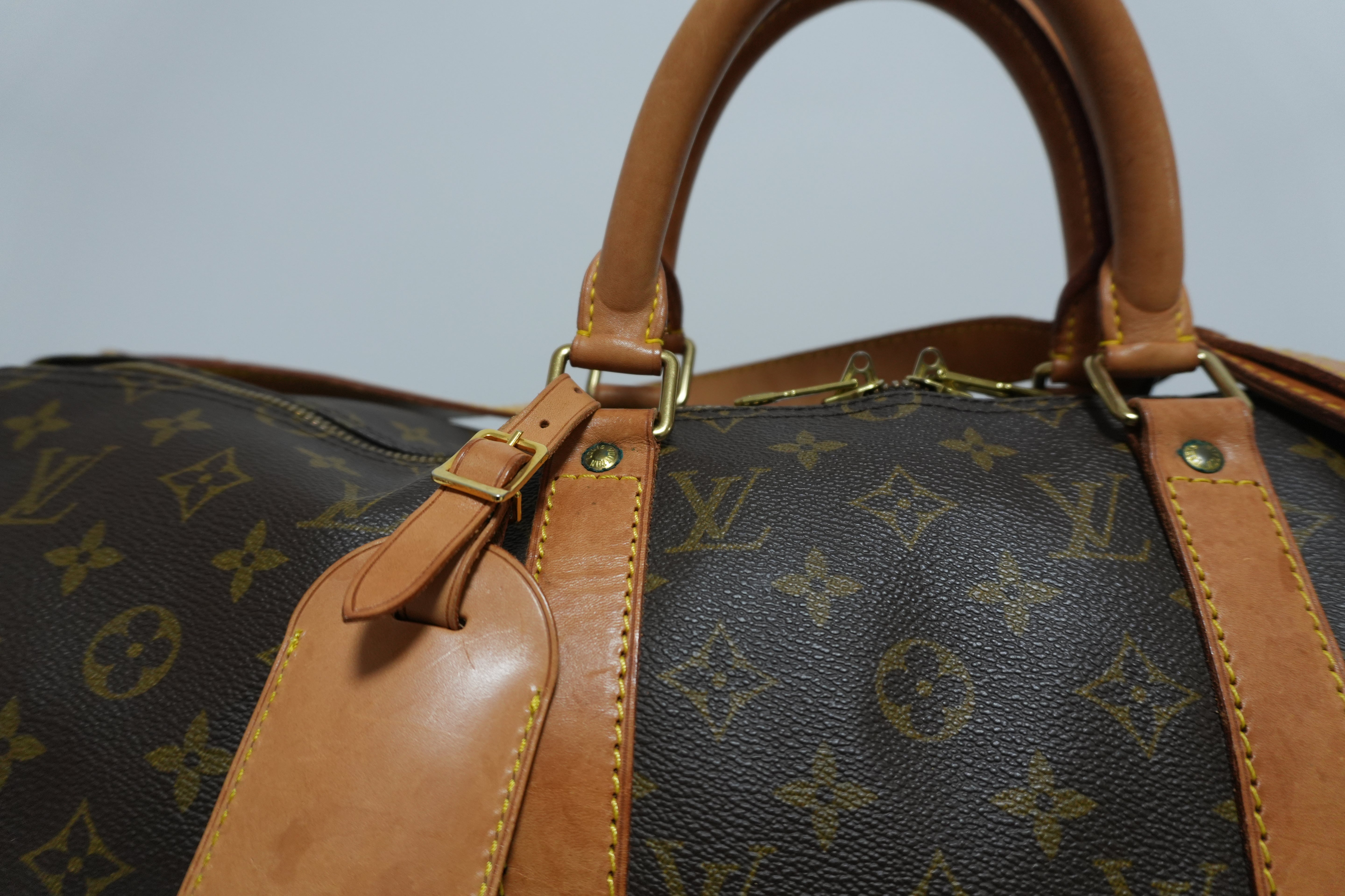 Louis Vuitton Monogram Keepall 50 Bandouliere Used