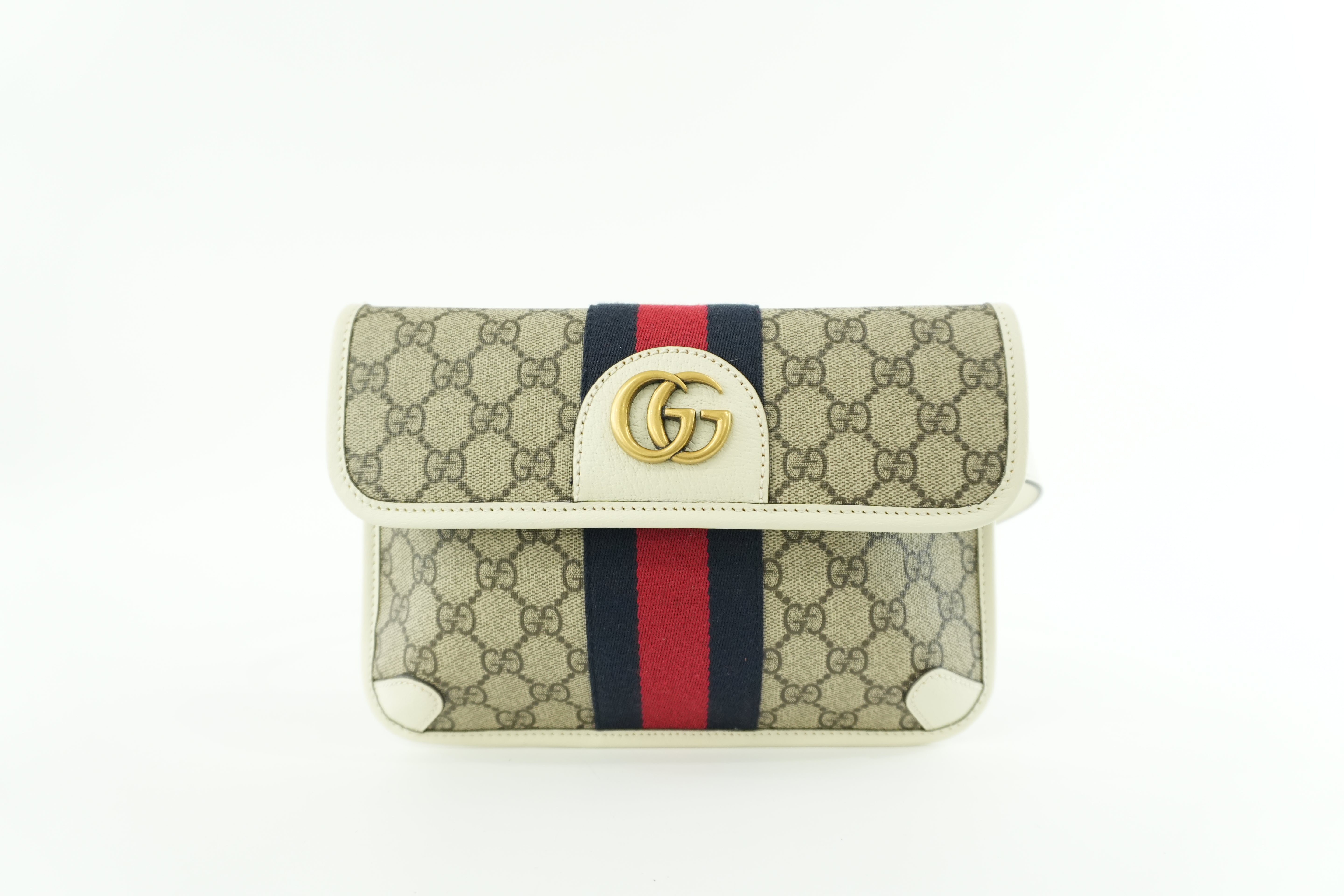 Gucci Bum Bag White Used