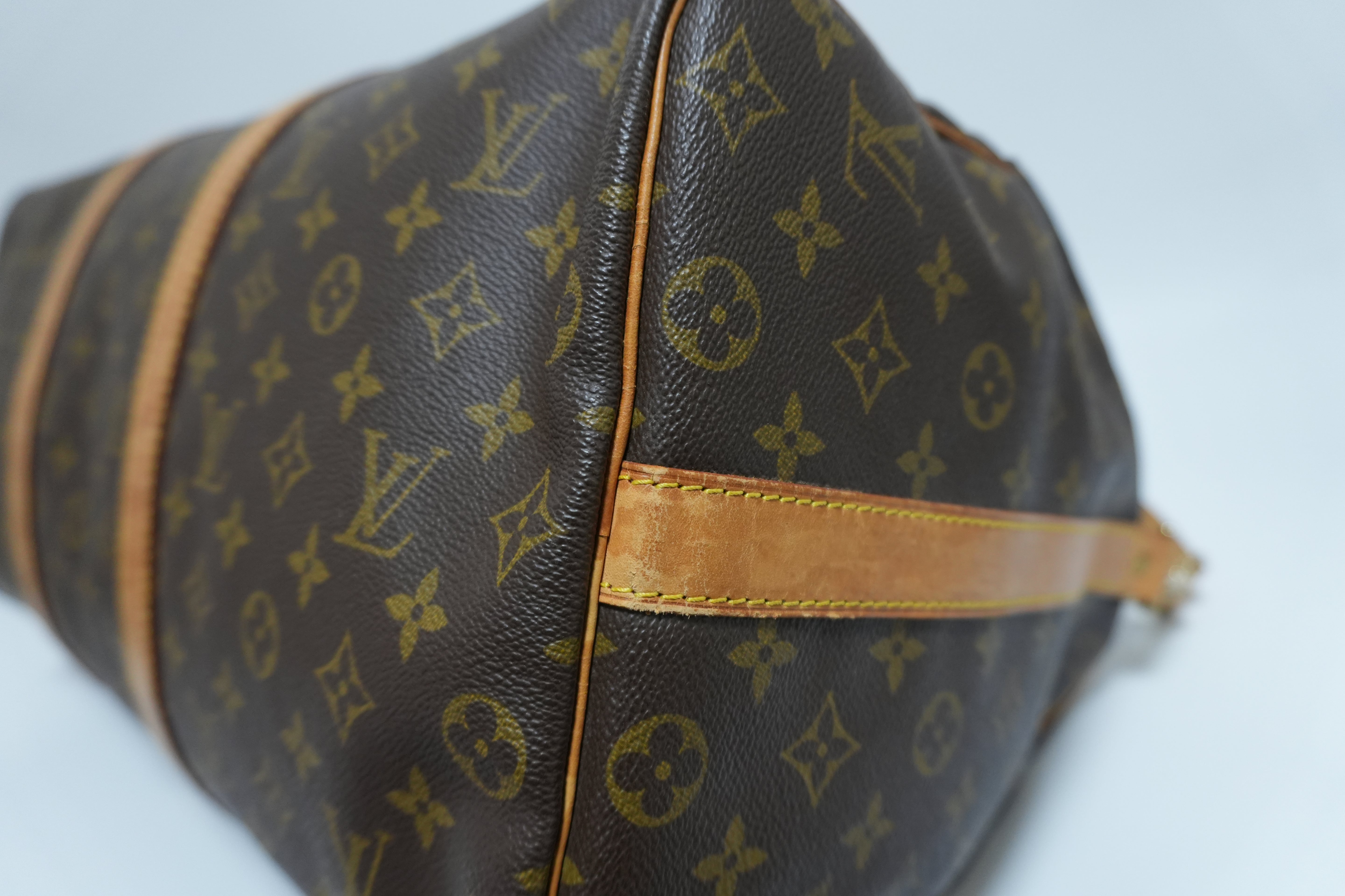 Louis Vuitton Monogram Keepall 50 Bandouliere Used