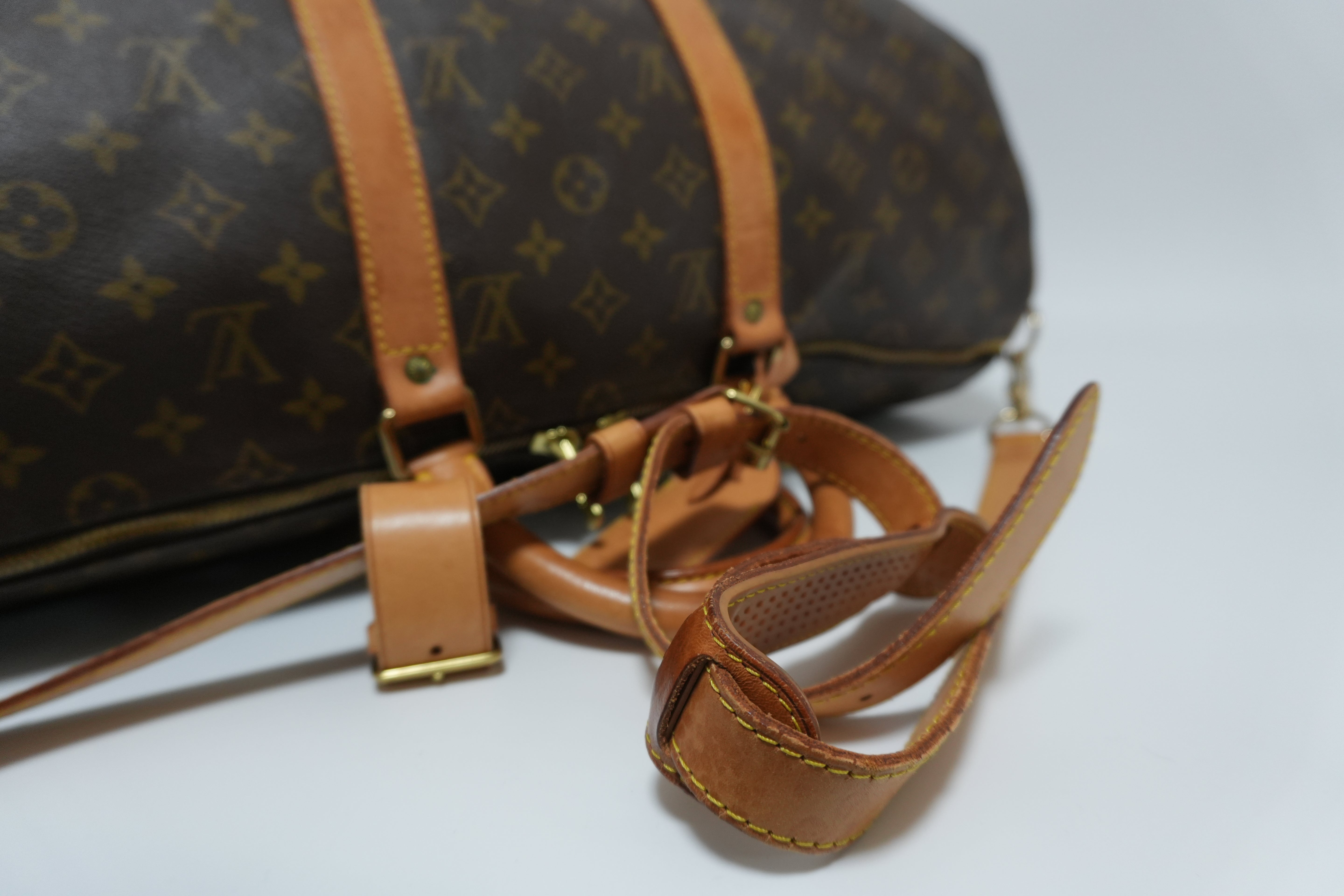 Louis Vuitton Monogram Keepall 50 Bandouliere Used