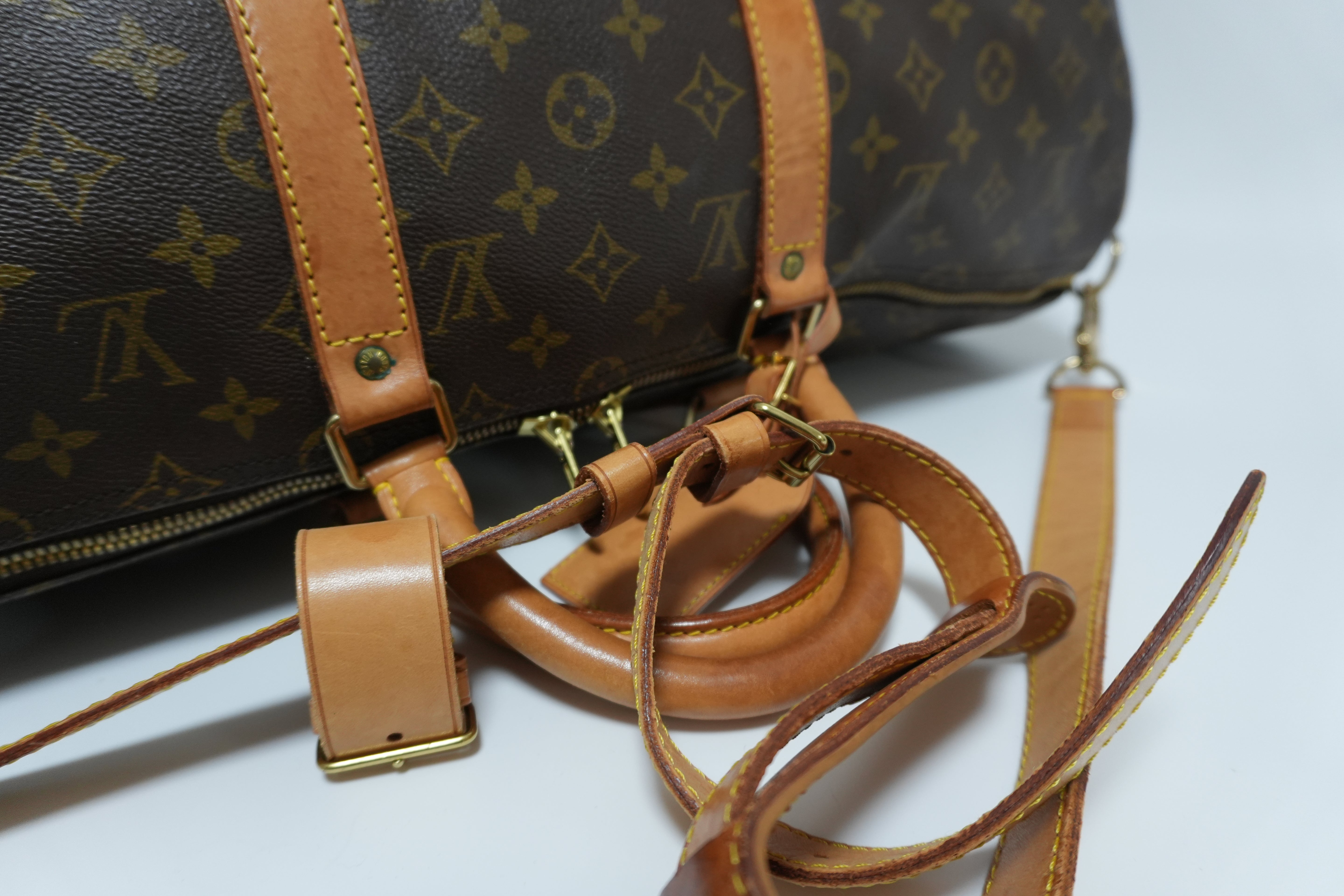 Louis Vuitton Monogram Keepall 50 Bandouliere Used