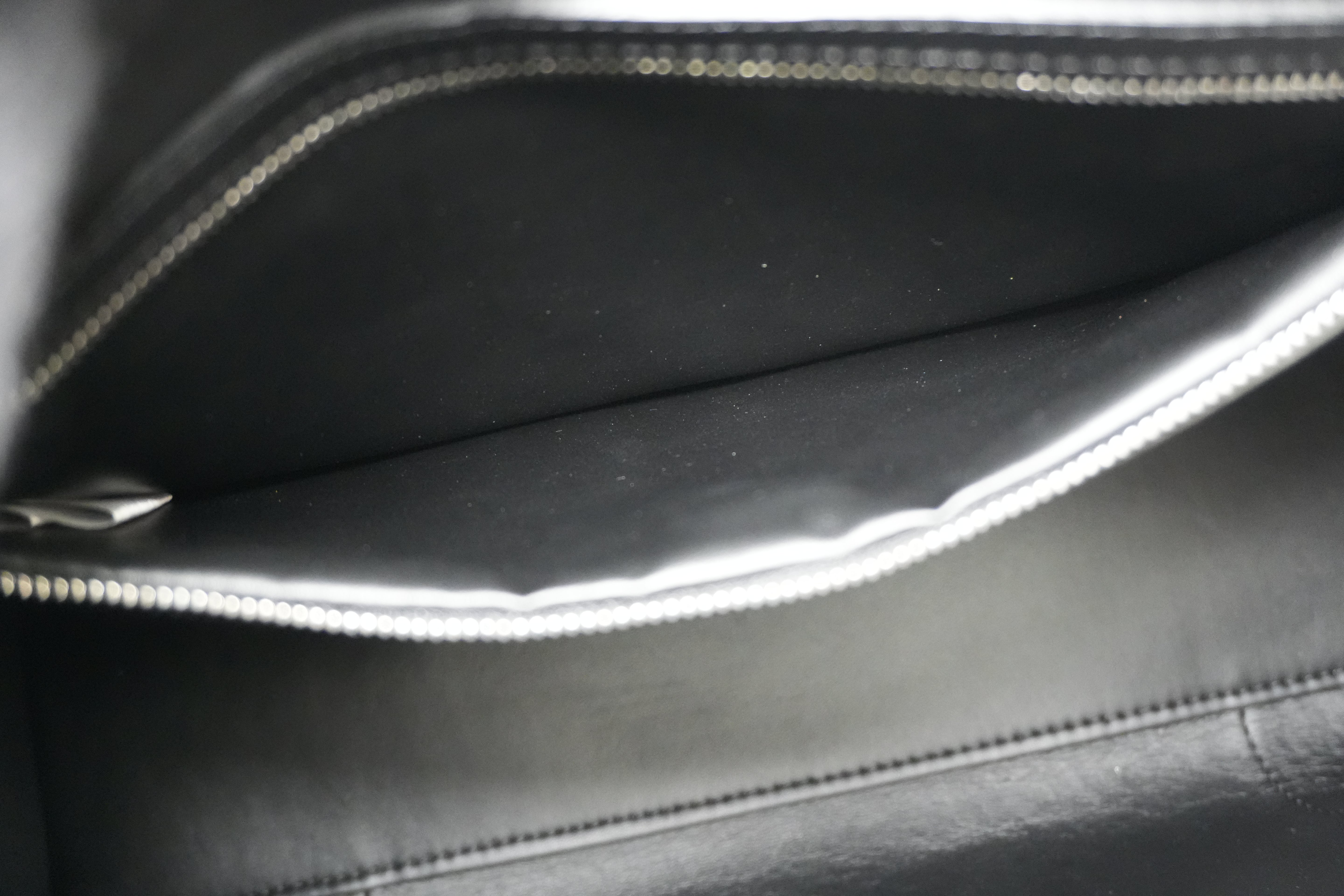 MCM Two Way Tote Bag Gray Used