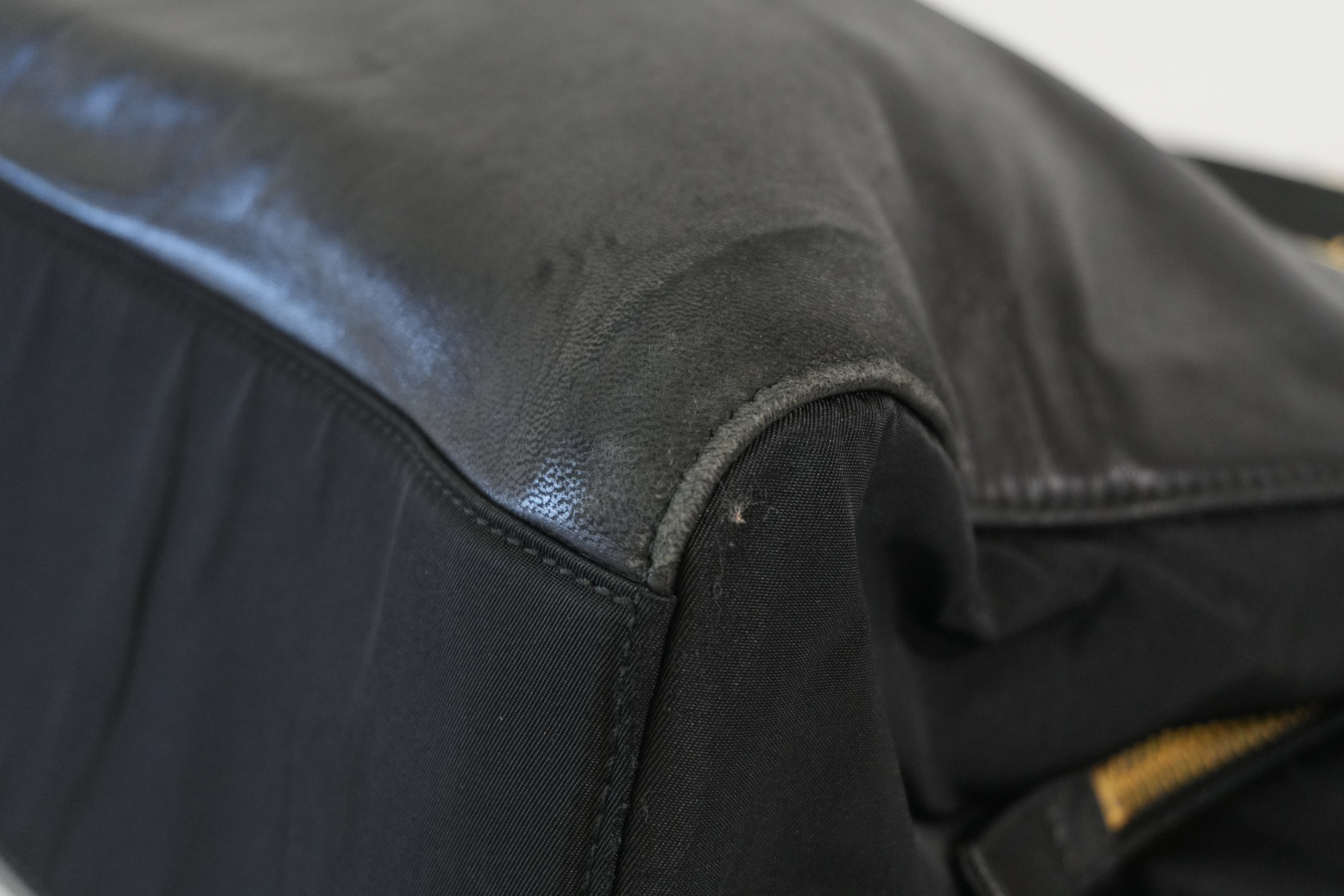 Pre-owned Prada Chain Shoulder Bag Black