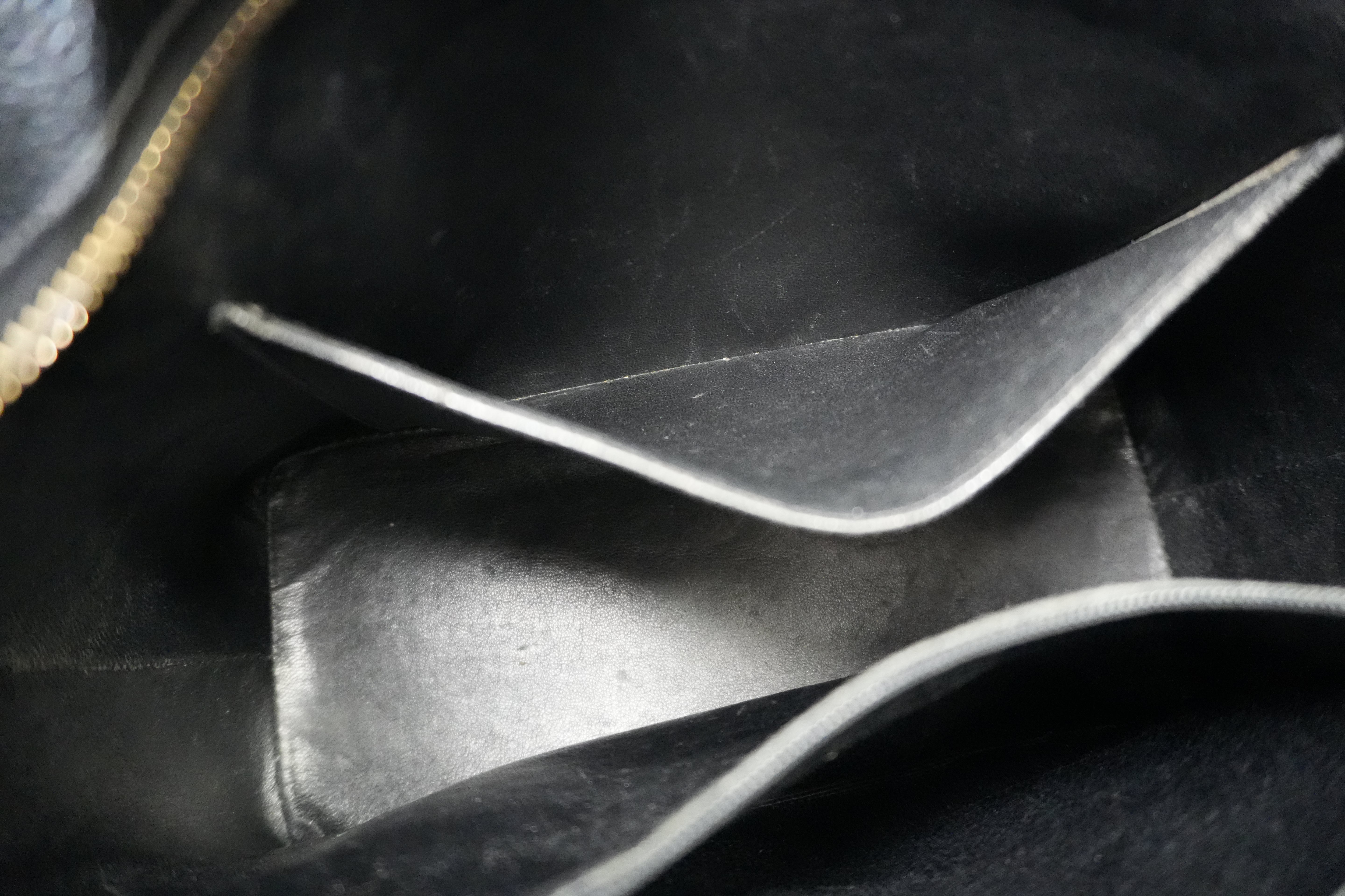 Pre-owned Chanel Medallion Tote Bag Black Gold Hardware