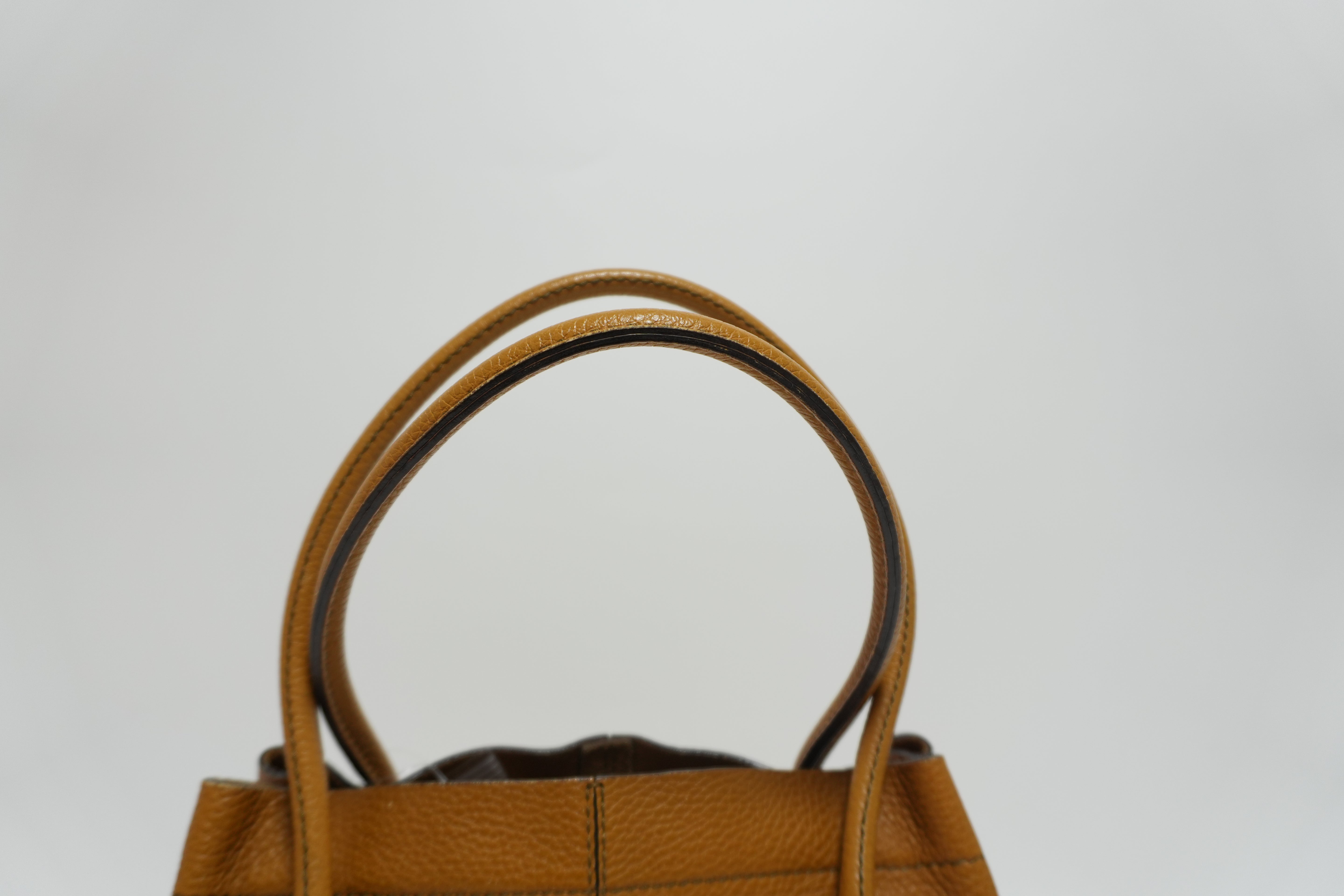 Tod's Leather Handbag Brown Used