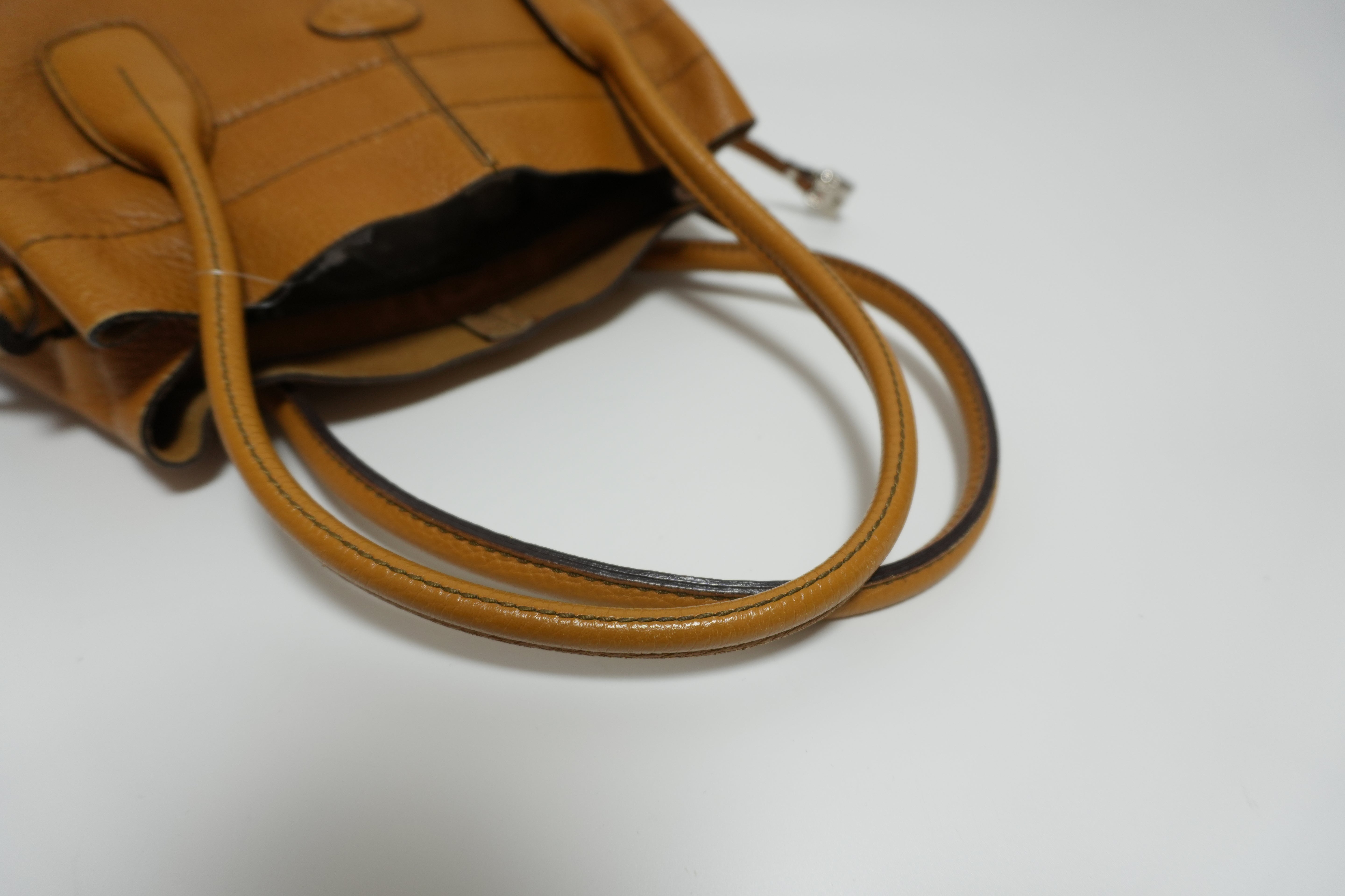 Tod's Leather Handbag Brown Used