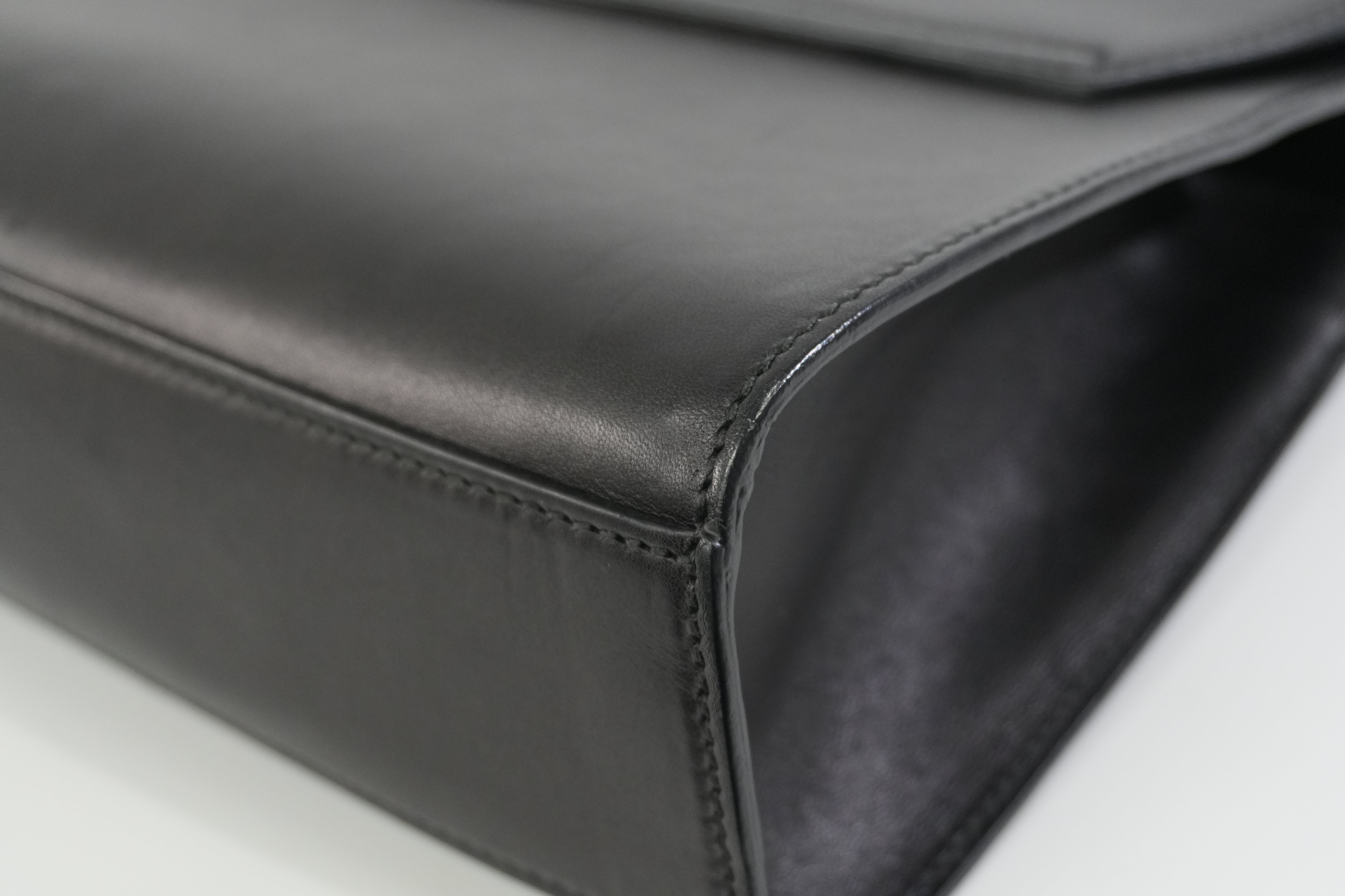 Pre-owned Gucci Emily Chain Shoulder Bag Black