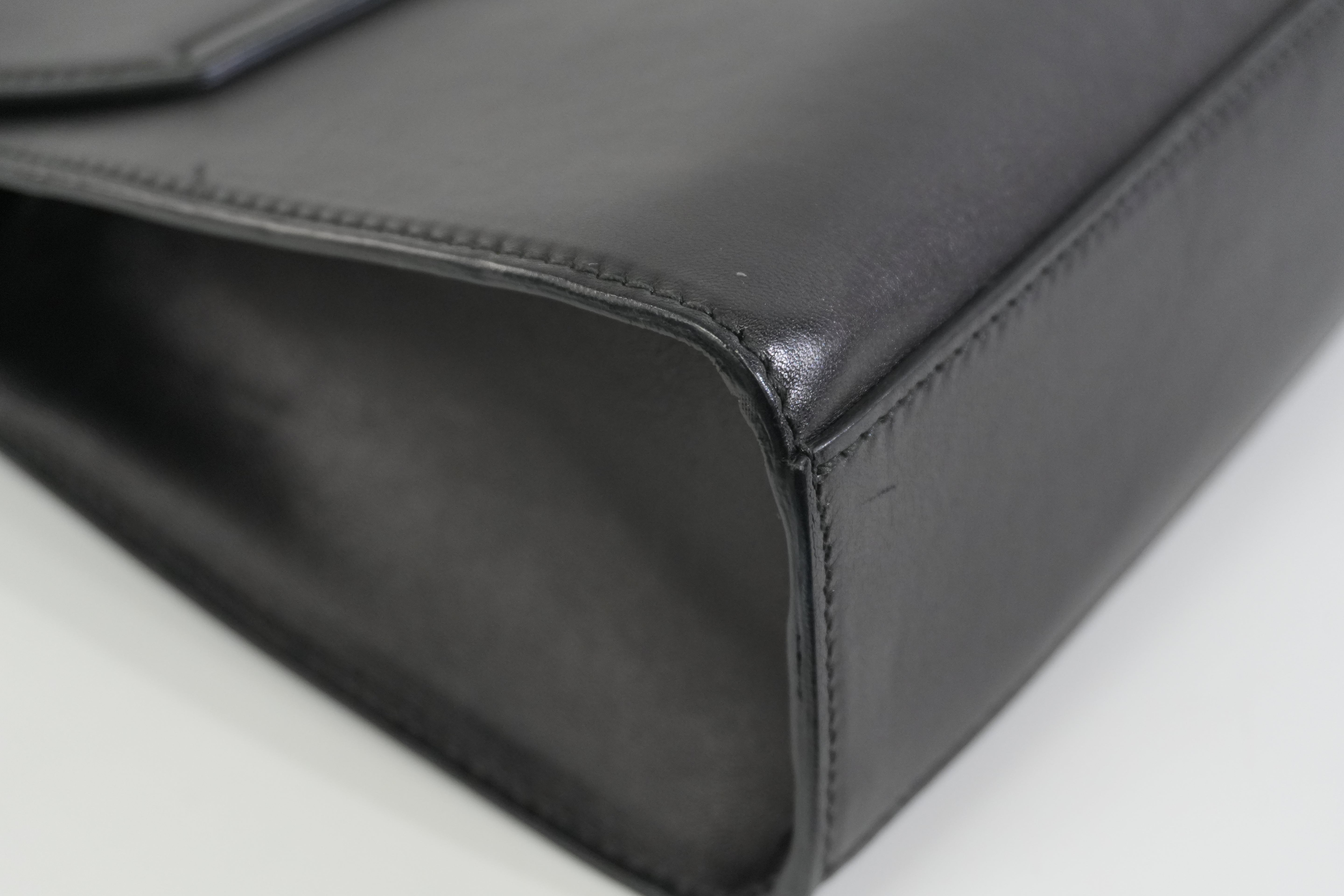 Pre-owned Gucci Emily Chain Shoulder Bag Black