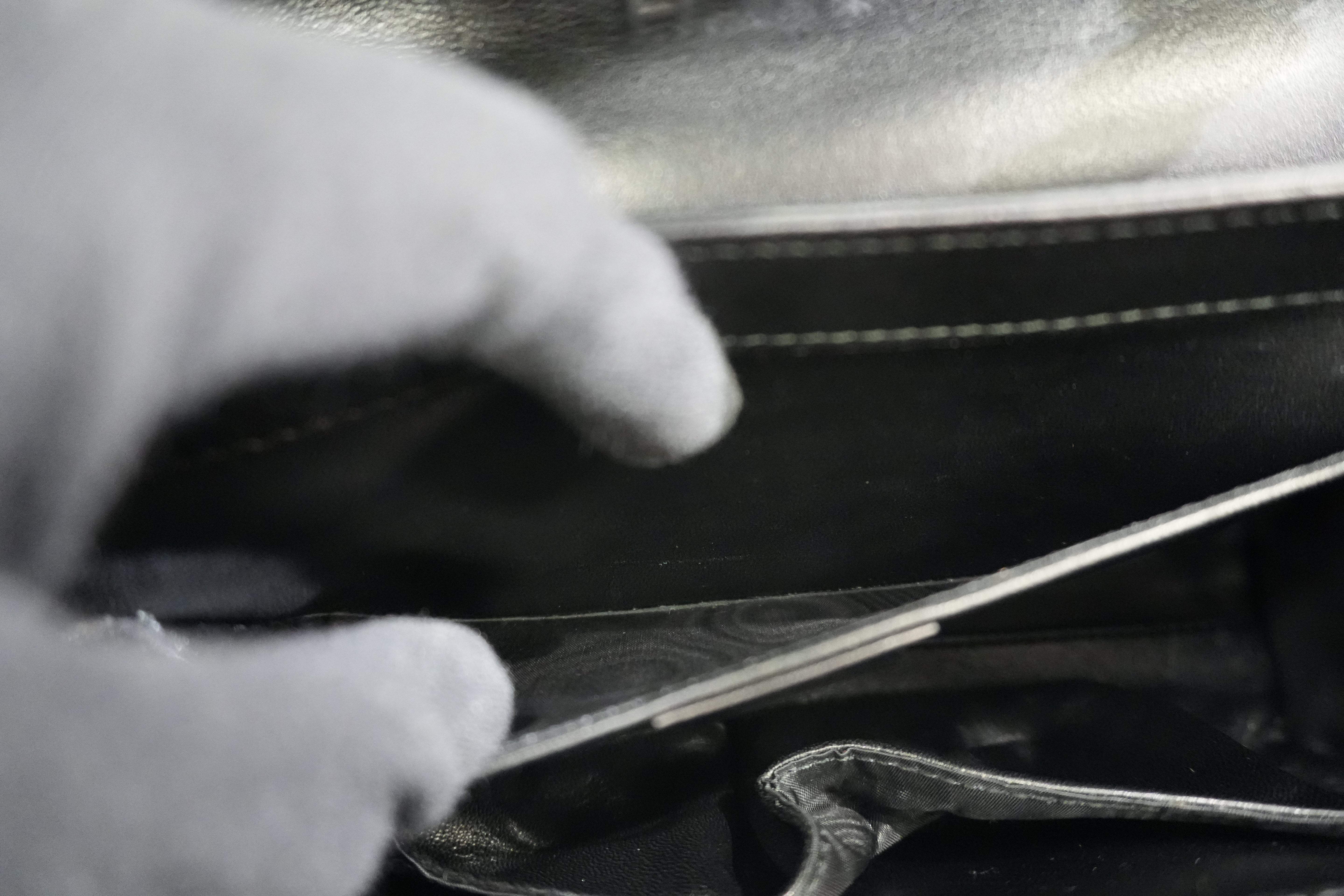 Pre-owned Gucci Emily Chain Shoulder Bag Black