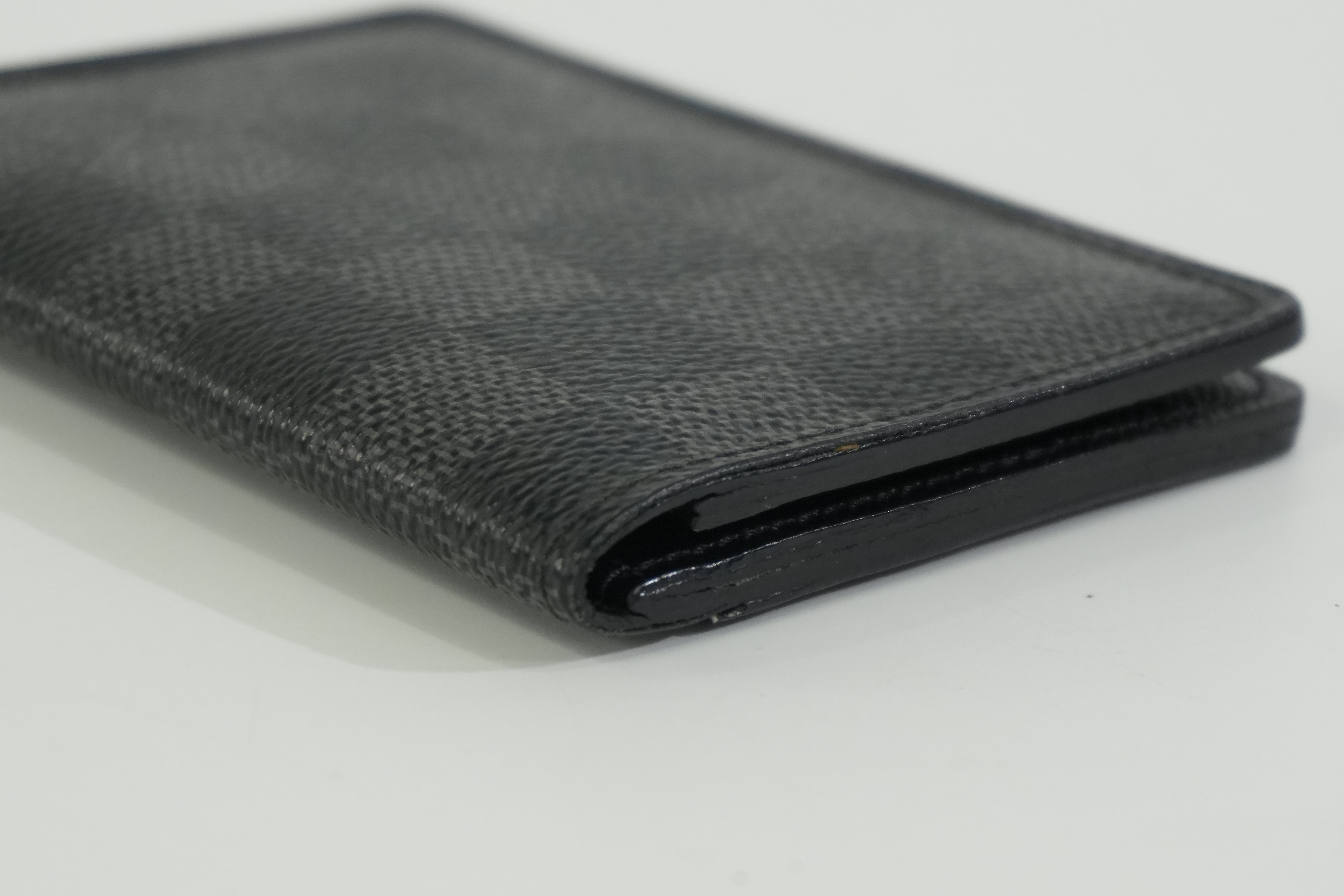 Pre-owned Louis Vuitton Damier Graphite Card Case
