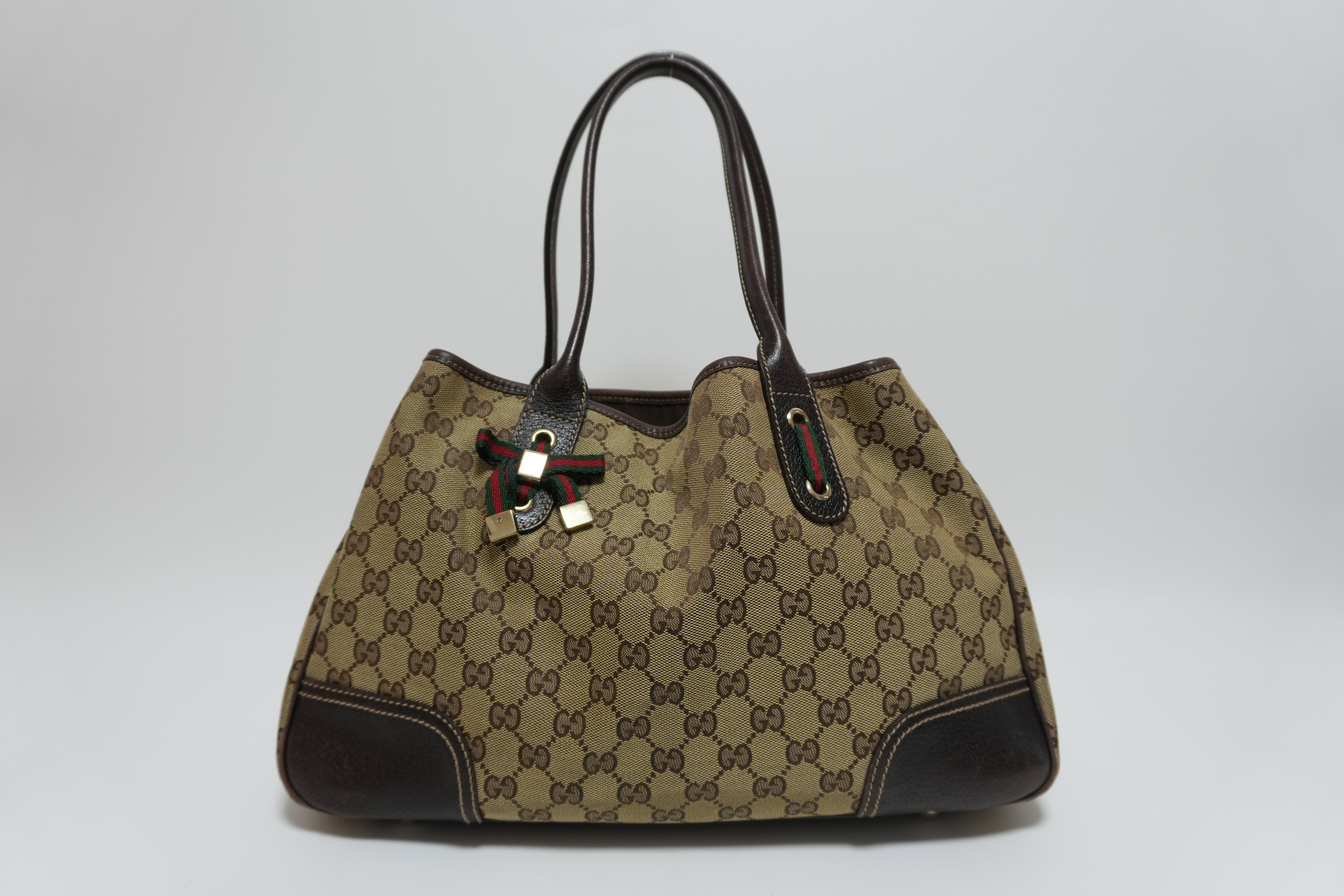 Gucci Canvas Sheryline Shoulder Bag Used