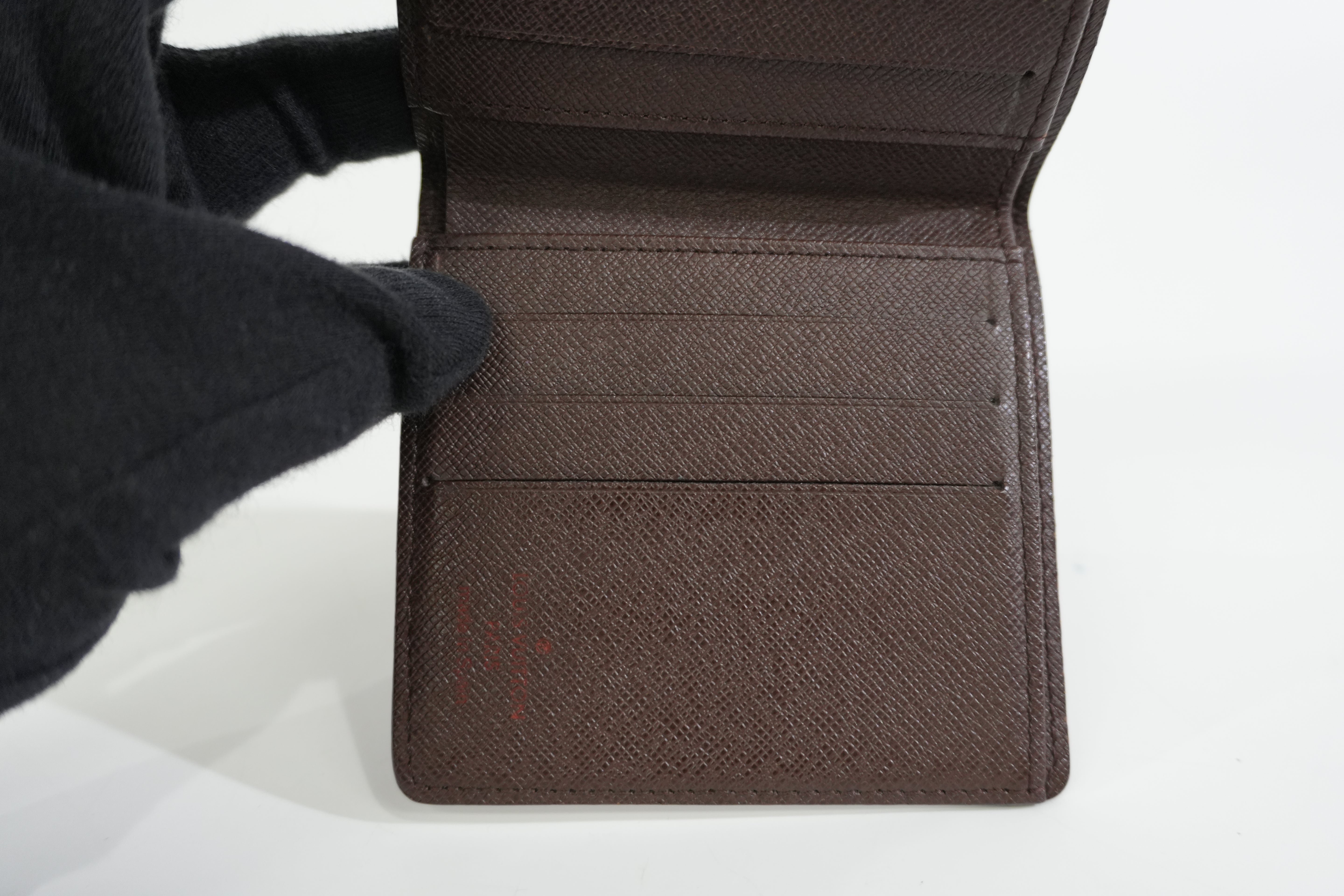 Pre-owned Louis Vuitton Damier Ebene Bifold Wallet