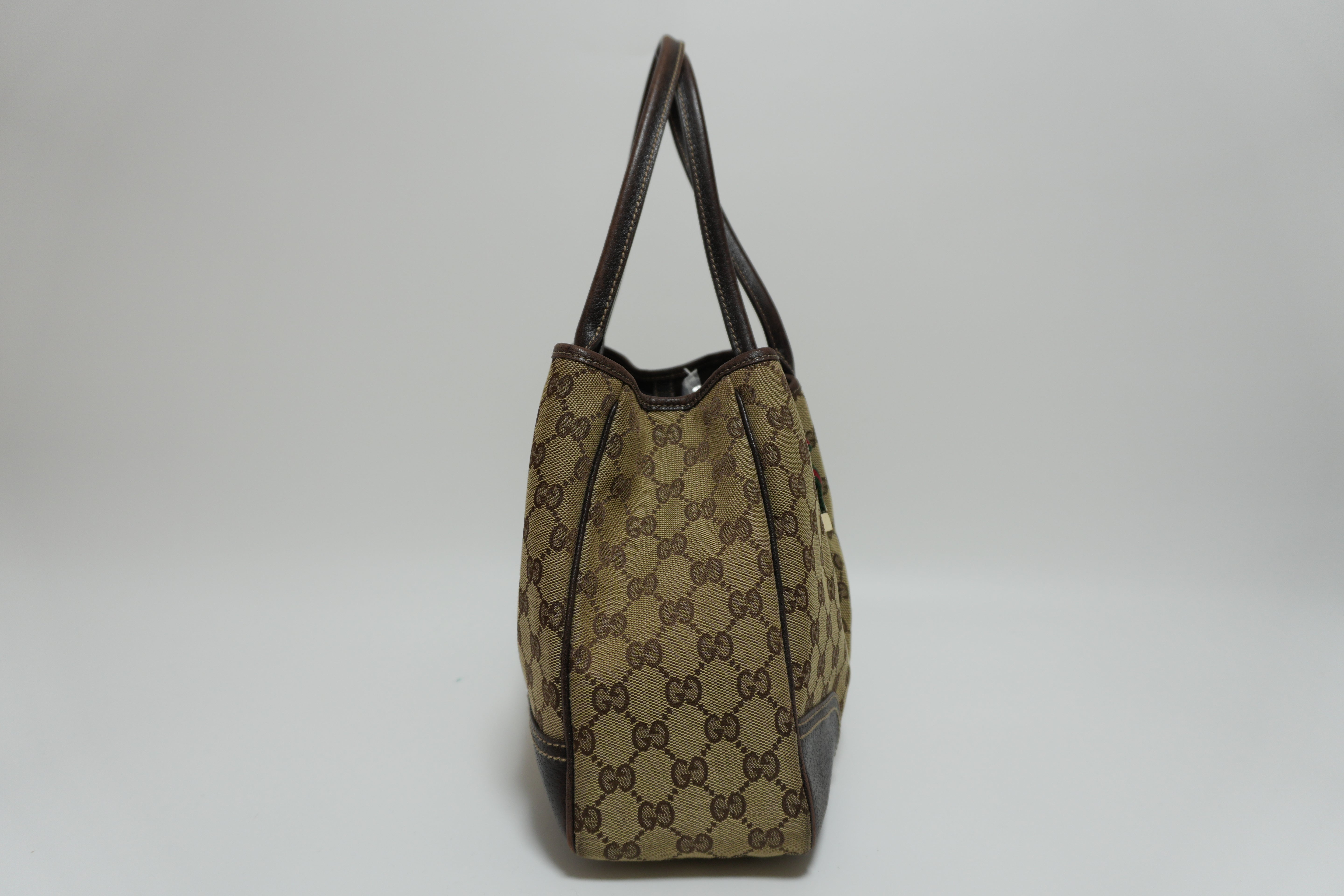 Gucci Canvas Sheryline Shoulder Bag Used