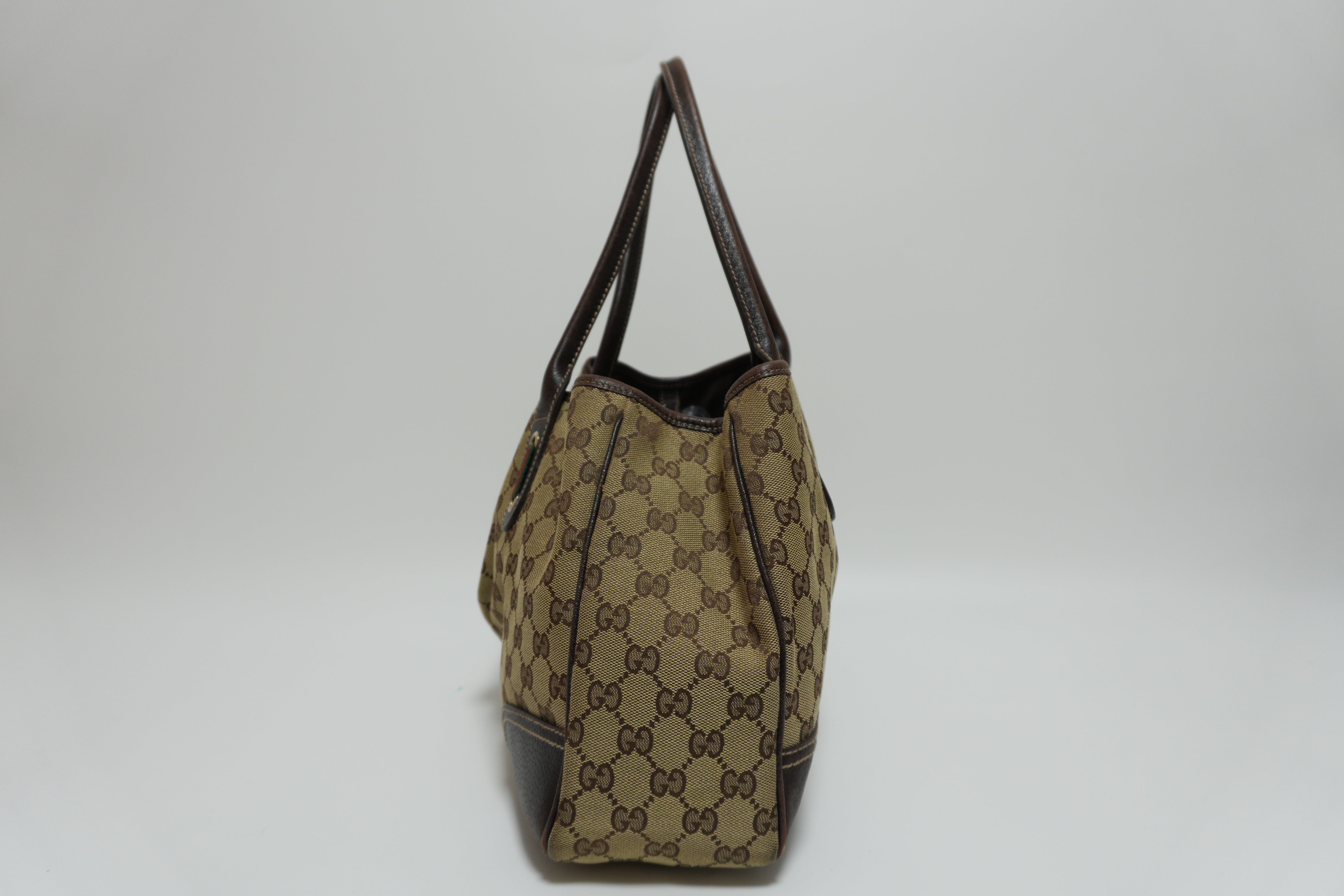 Gucci Canvas Sheryline Shoulder Bag Used