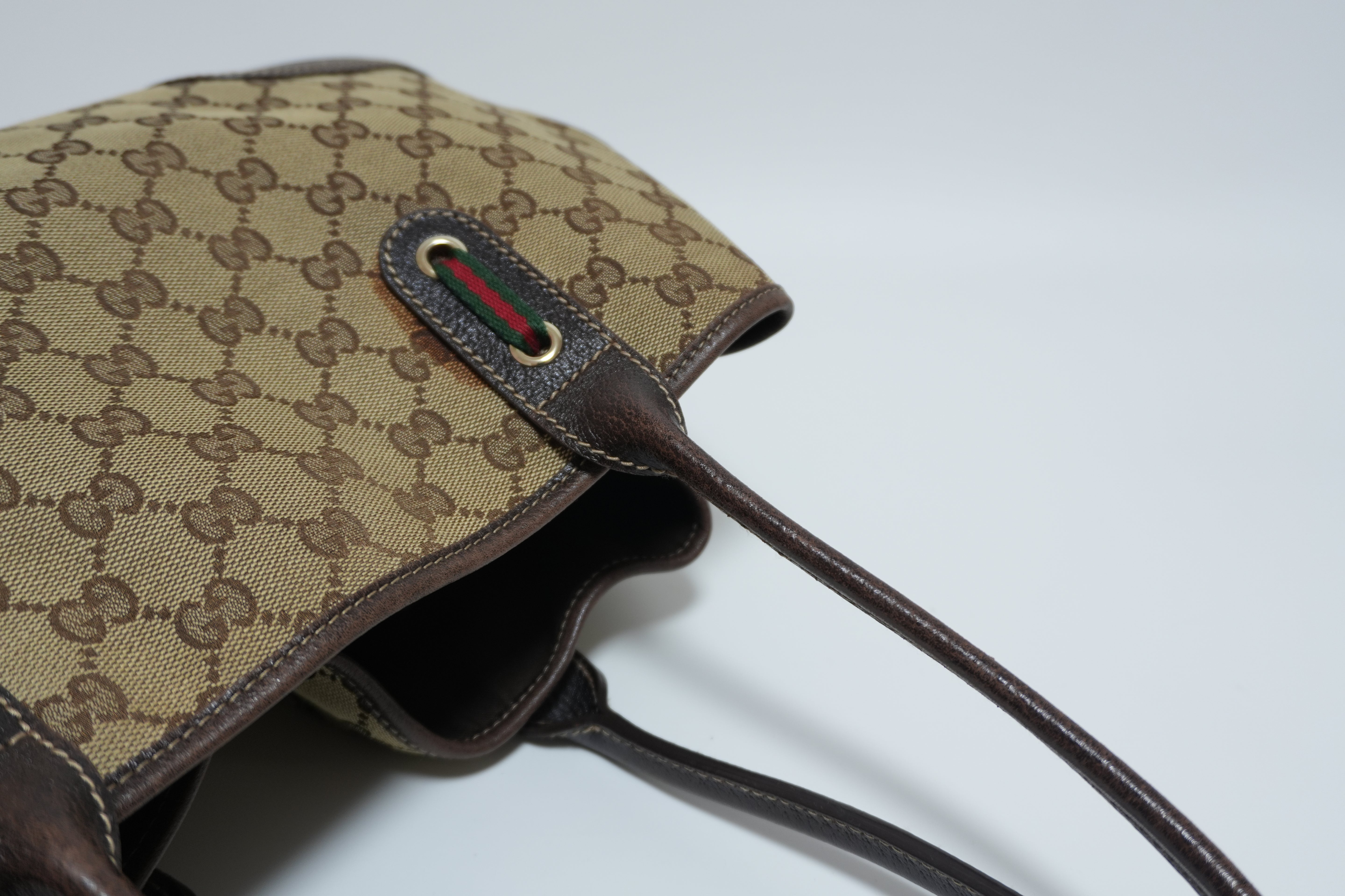 Gucci Canvas Sheryline Shoulder Bag Used