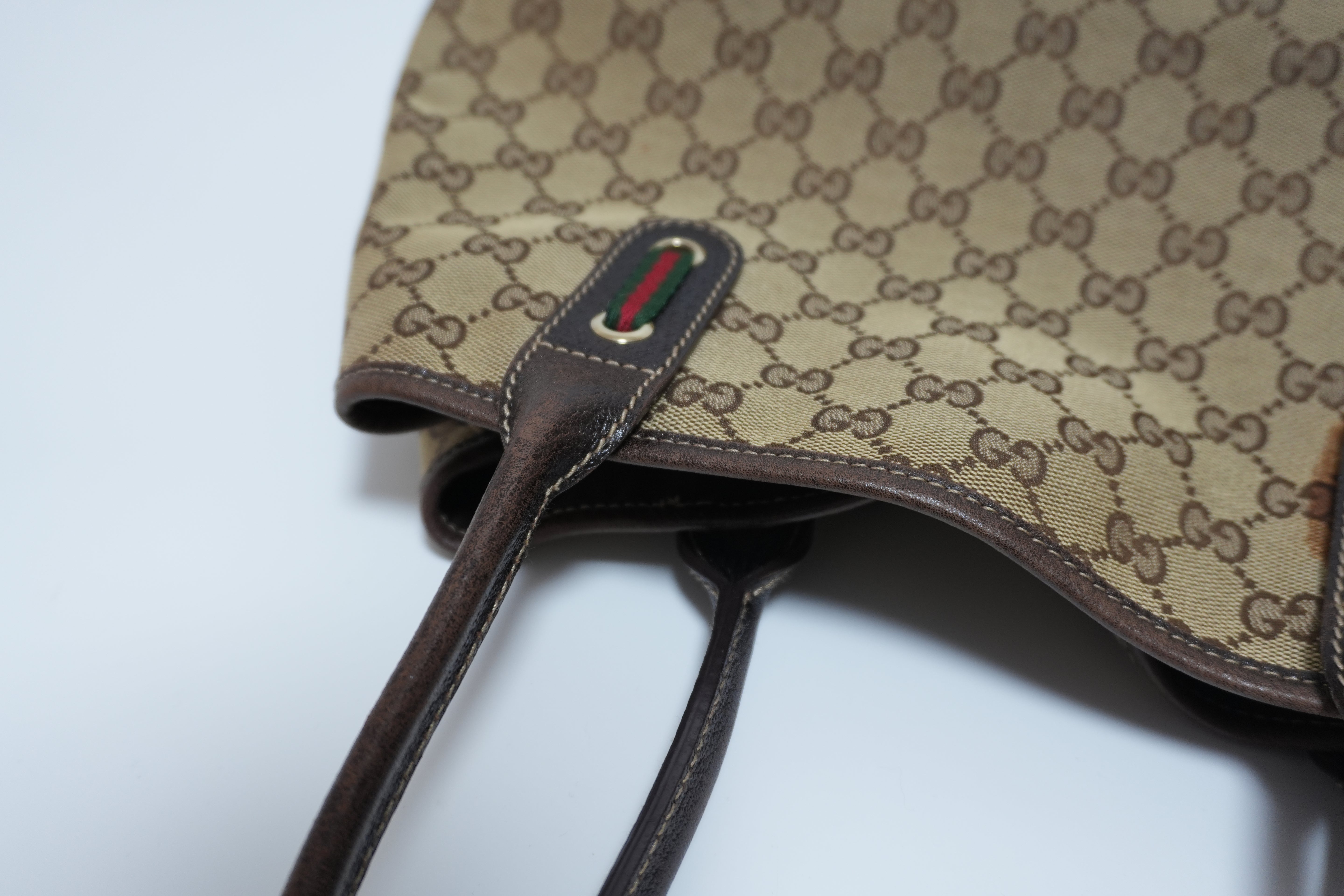 Gucci Canvas Sheryline Shoulder Bag Used