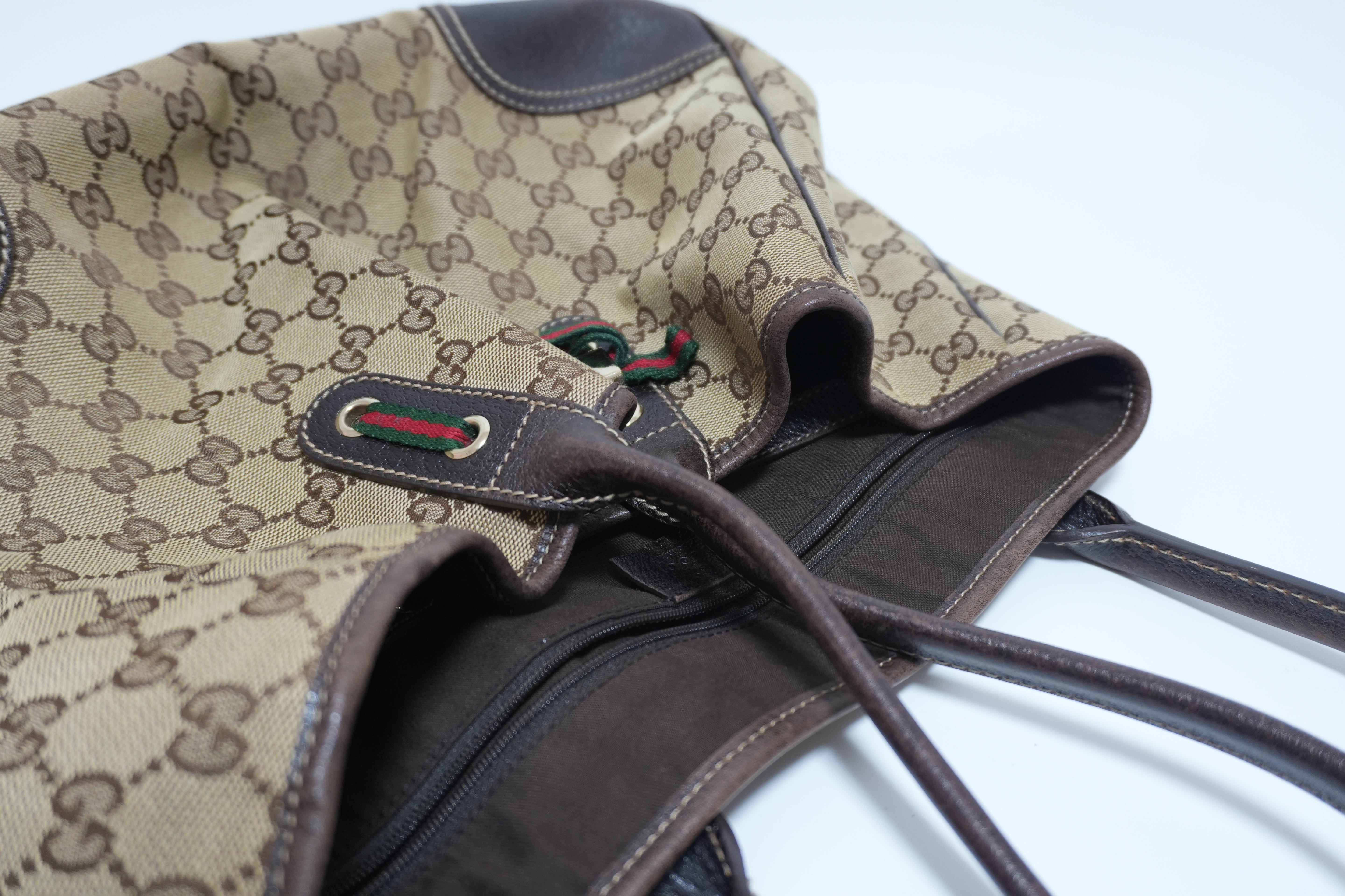 Gucci Canvas Sheryline Shoulder Bag Used