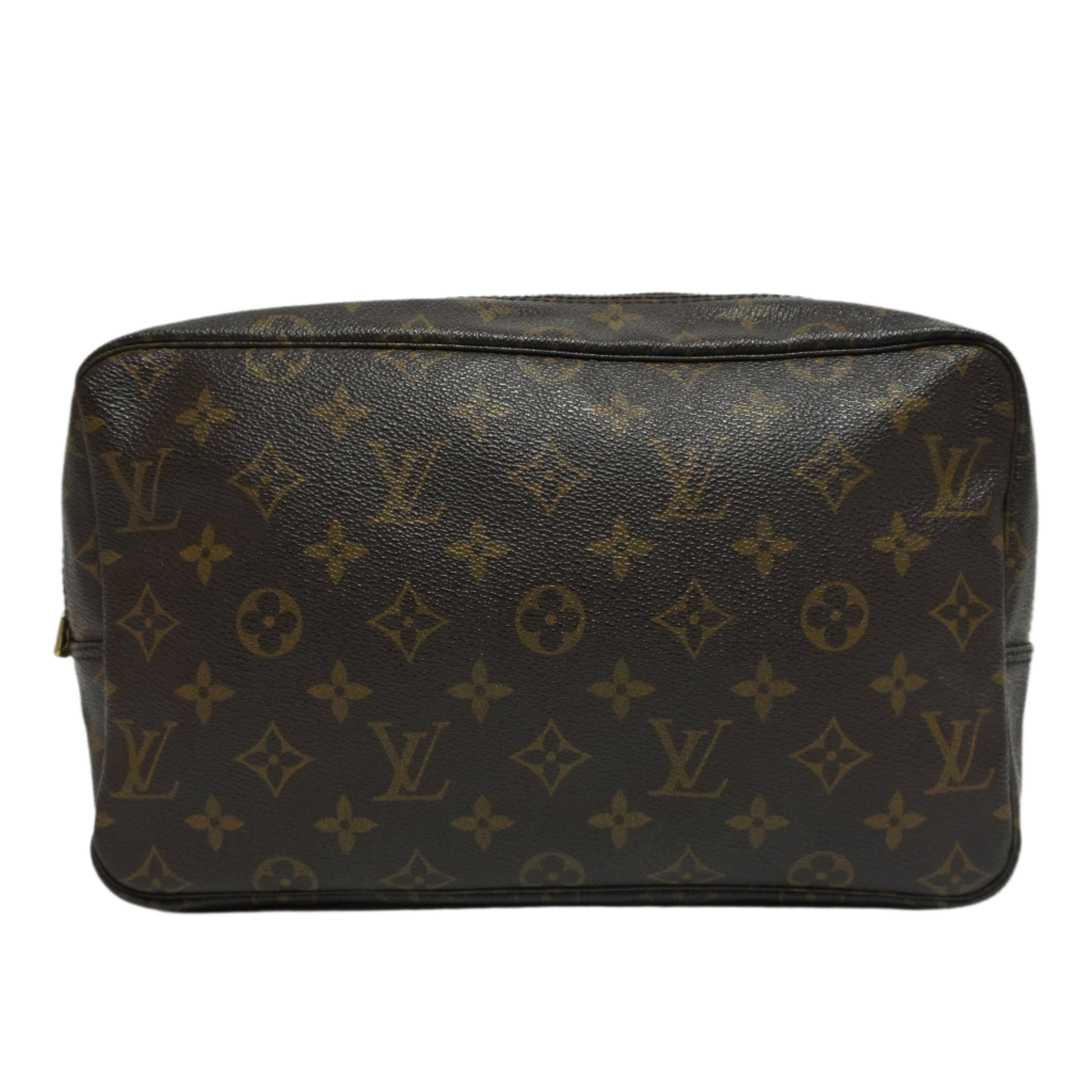 Louis Vuitton Monogram Trousse 28 Clutch Used